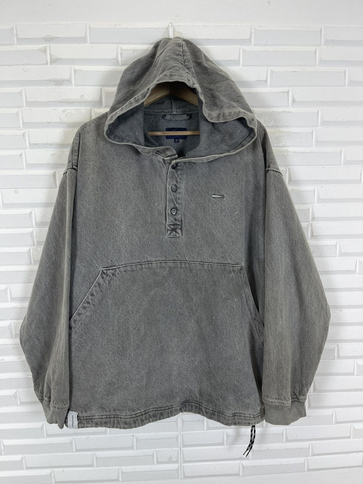 Descendant × Japanese Brand 🔥TETSU NISHIYAMA DESCENDANT Denim Jacket M51 Hoodies Size US L / EU 52-54 / 3 - 6 Thumbnail