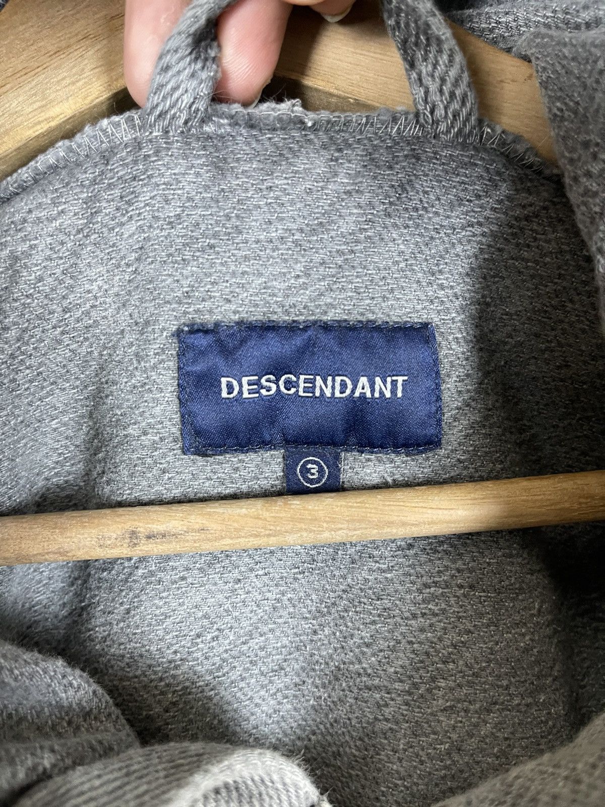 Descendant × Japanese Brand 🔥TETSU NISHIYAMA DESCENDANT Denim Jacket M51 Hoodies Size US L / EU 52-54 / 3 - 2 Thumbnail