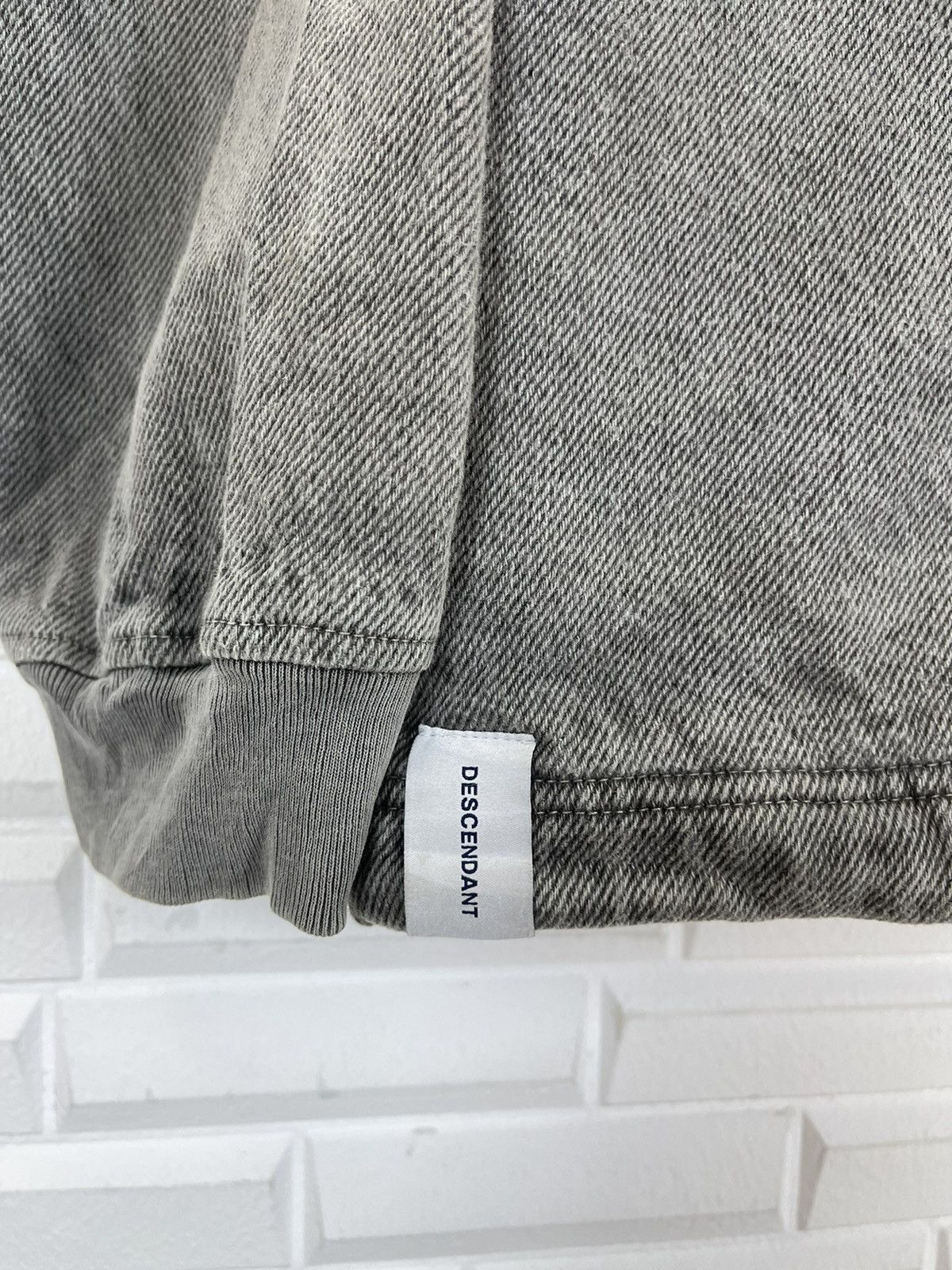 Descendant × Japanese Brand 🔥TETSU NISHIYAMA DESCENDANT Denim Jacket M51 Hoodies Size US L / EU 52-54 / 3 - 3 Thumbnail