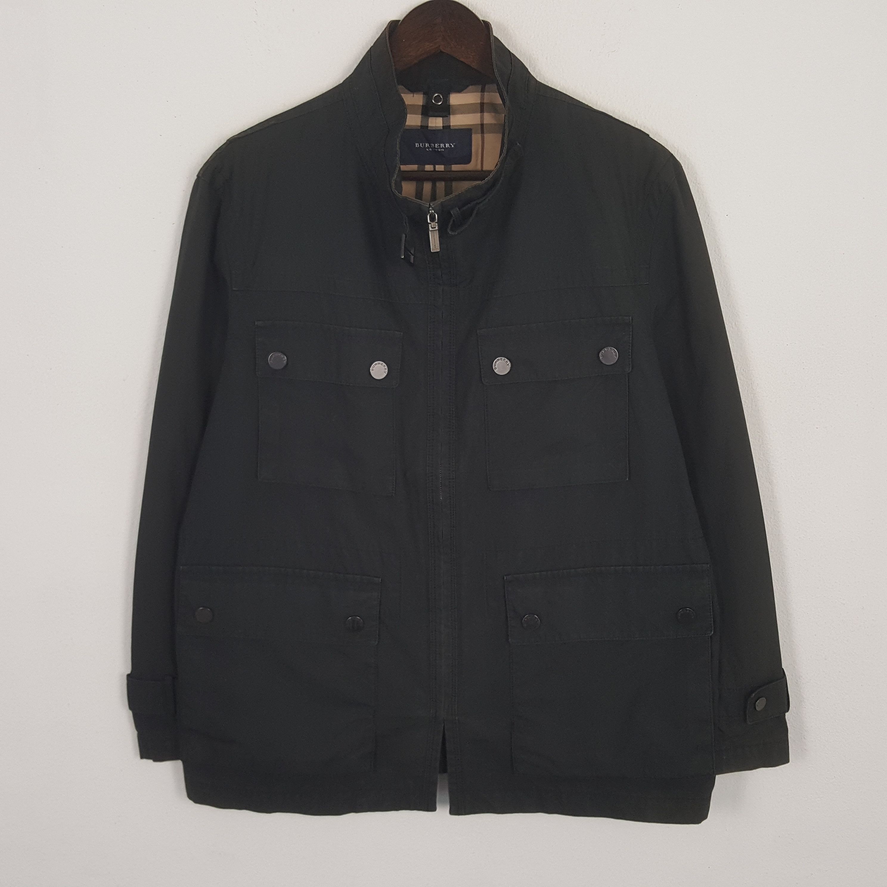 Vintage Burberry London Zipper Jacket