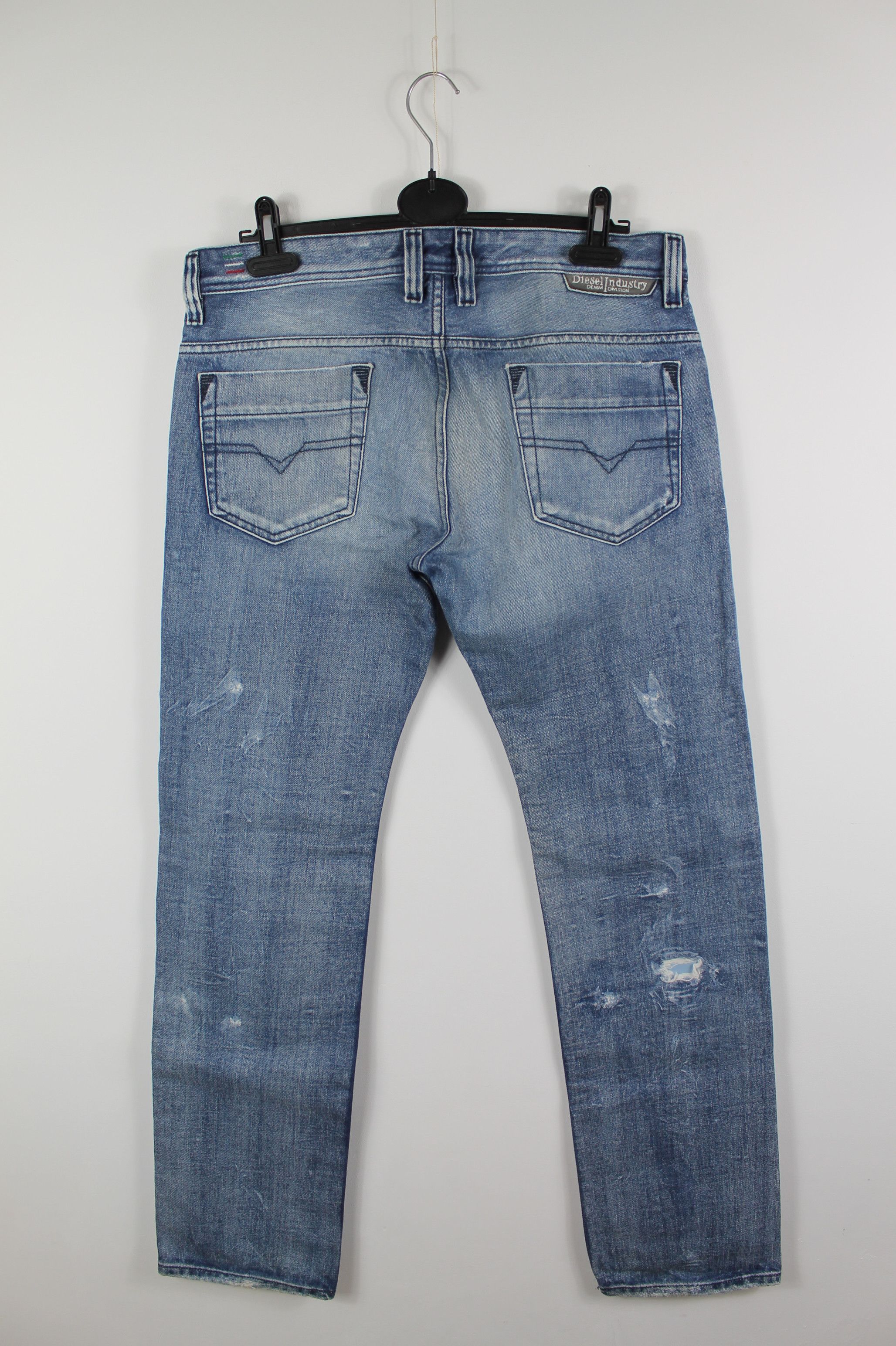 Diesel Y2K Diesel Safado Regular Straight Jeans Made in Italy Size US 32 / EU 48 - 2 Thumbnail