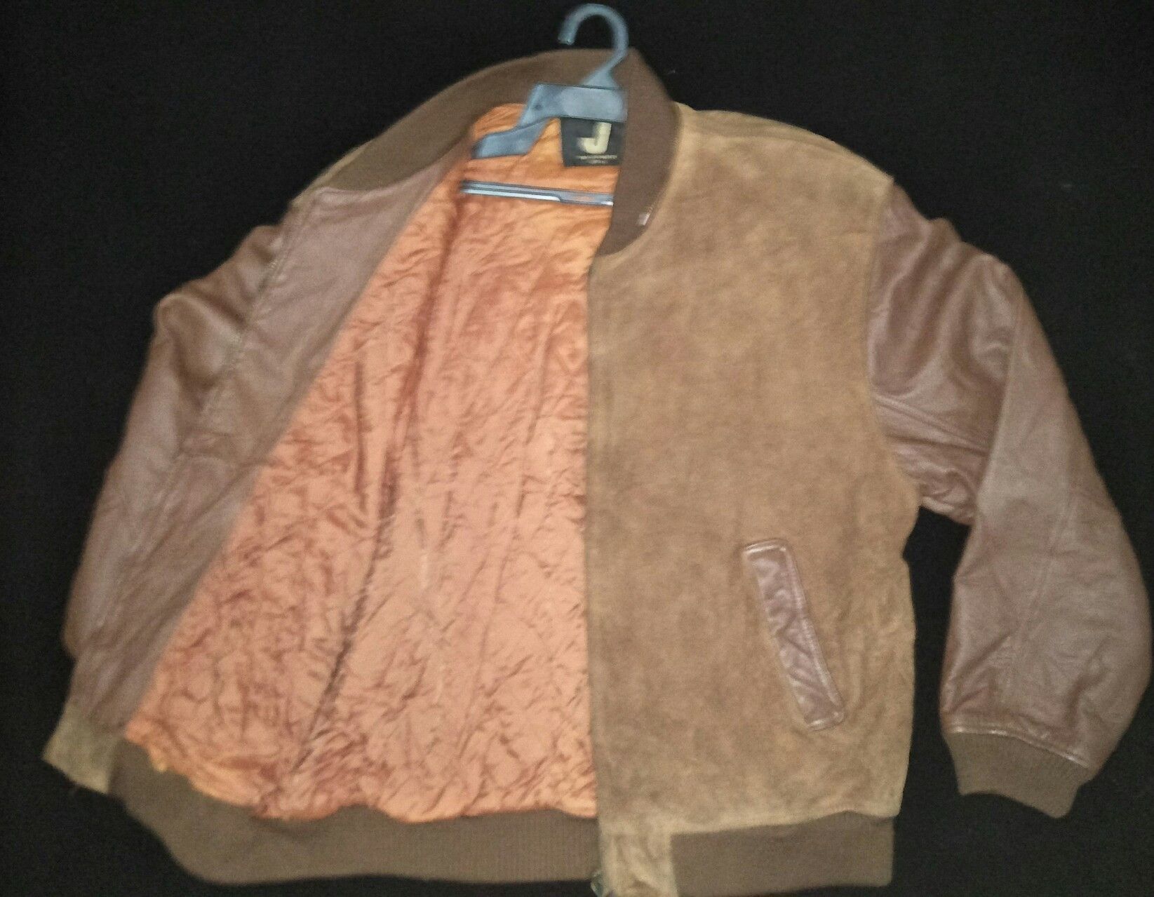 Japanese Brand × Junko Shimada MR JUNKO JEANS LEATHER VARSITY JACKET Size US L / EU 52-54 / 3 - 3 Thumbnail