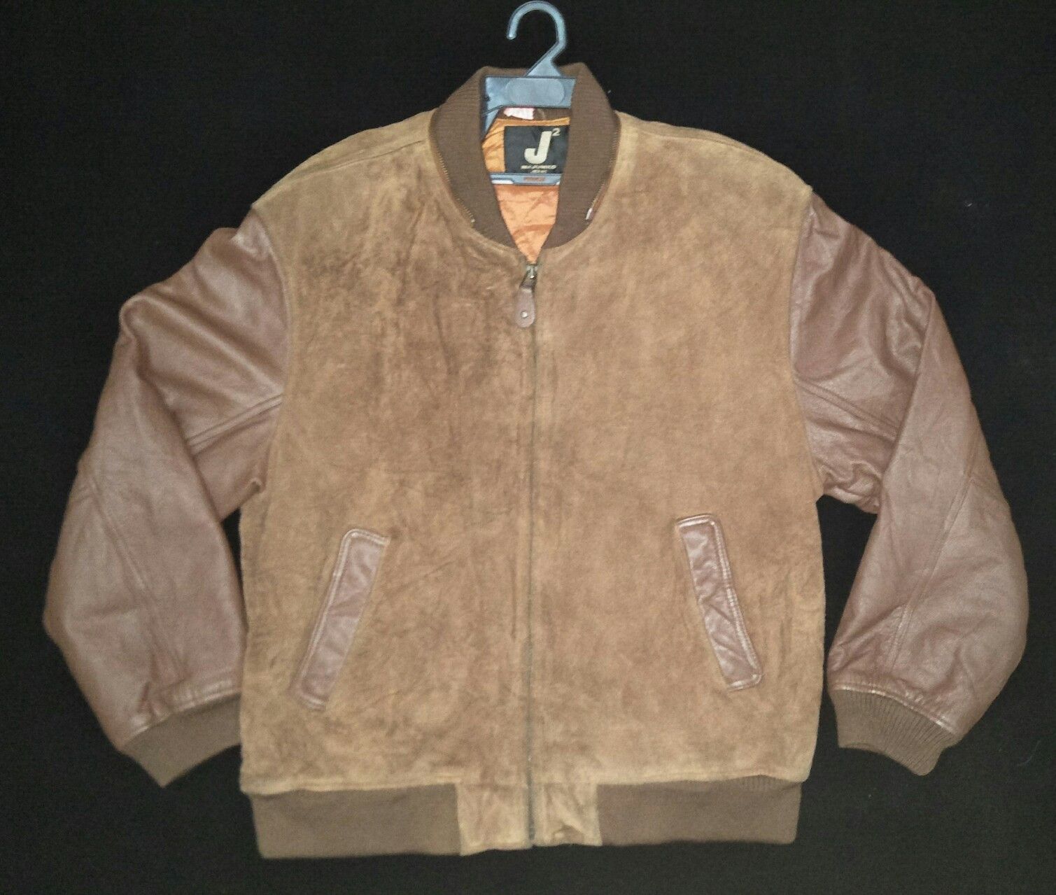Japanese Brand × Junko Shimada MR JUNKO JEANS LEATHER VARSITY JACKET Size US L / EU 52-54 / 3 - 1 Thumbnail