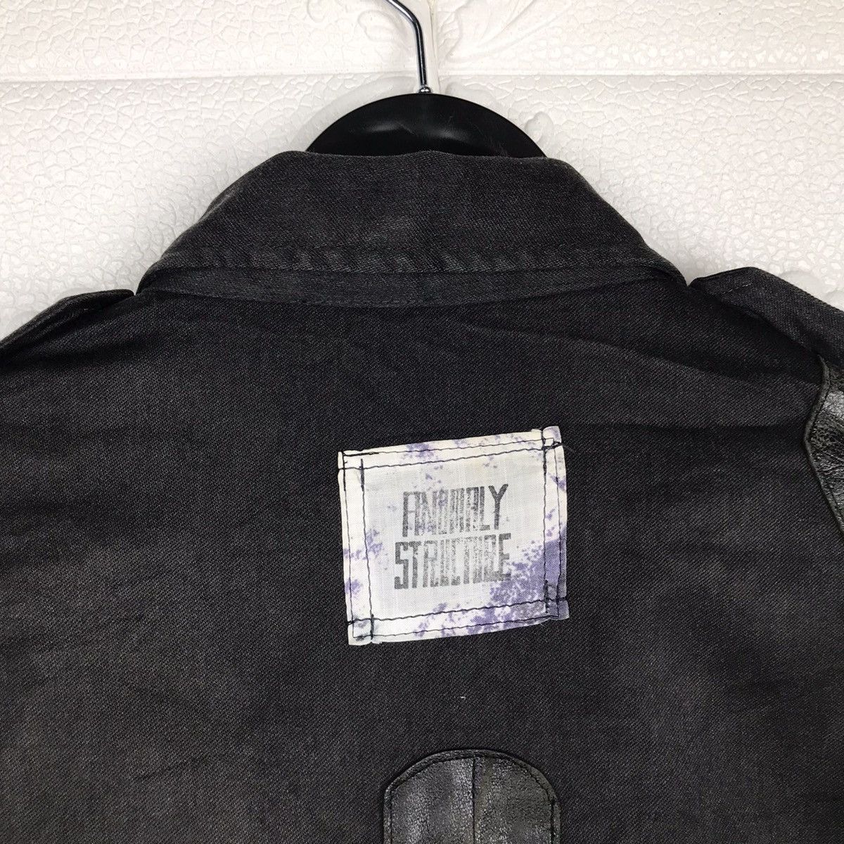 Japanese Brand × Vintage Vintage Japanese Patchwork Punk Style Cotton Jacket Size US S / EU 44-46 / 1 - 12 Thumbnail