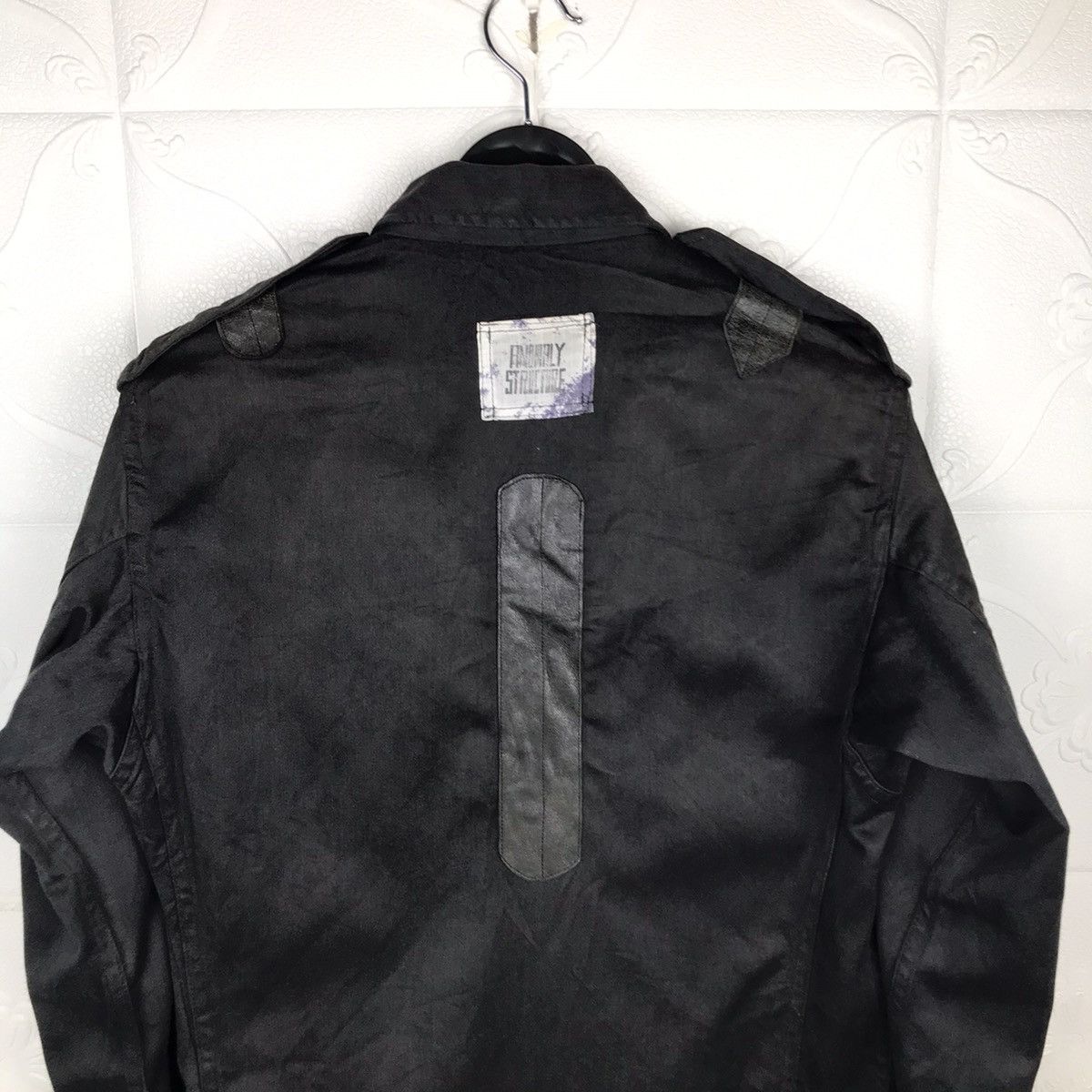 Japanese Brand × Vintage Vintage Japanese Patchwork Punk Style Cotton Jacket Size US S / EU 44-46 / 1 - 10 Thumbnail