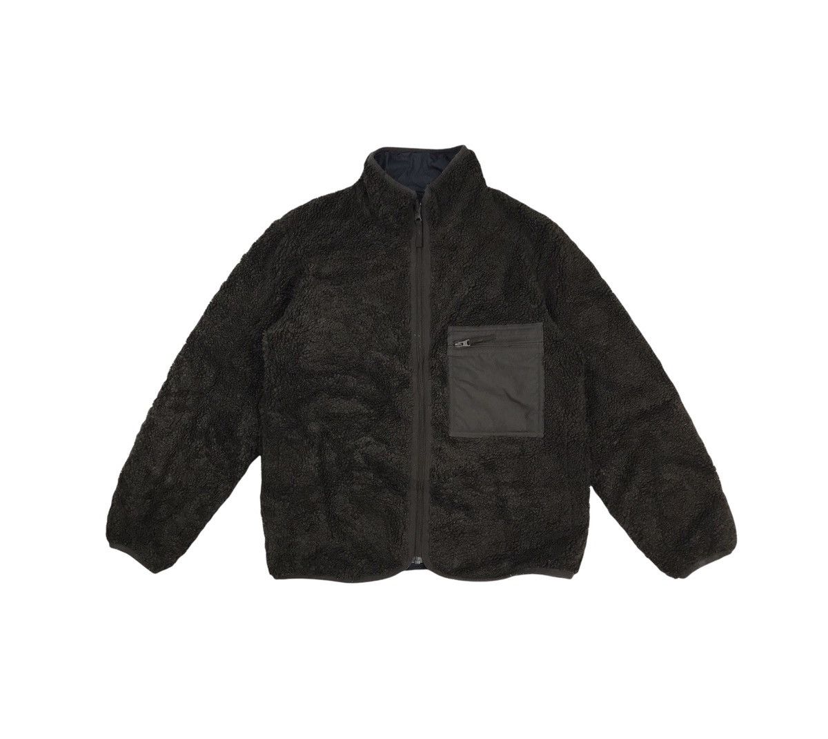 Designer × Japanese Brand × Uniqlo Vintage Uniqlo Single Pocket Sherpa Reversible Jacket Size US M / EU 48-50 / 2 - 1 Thumbnail