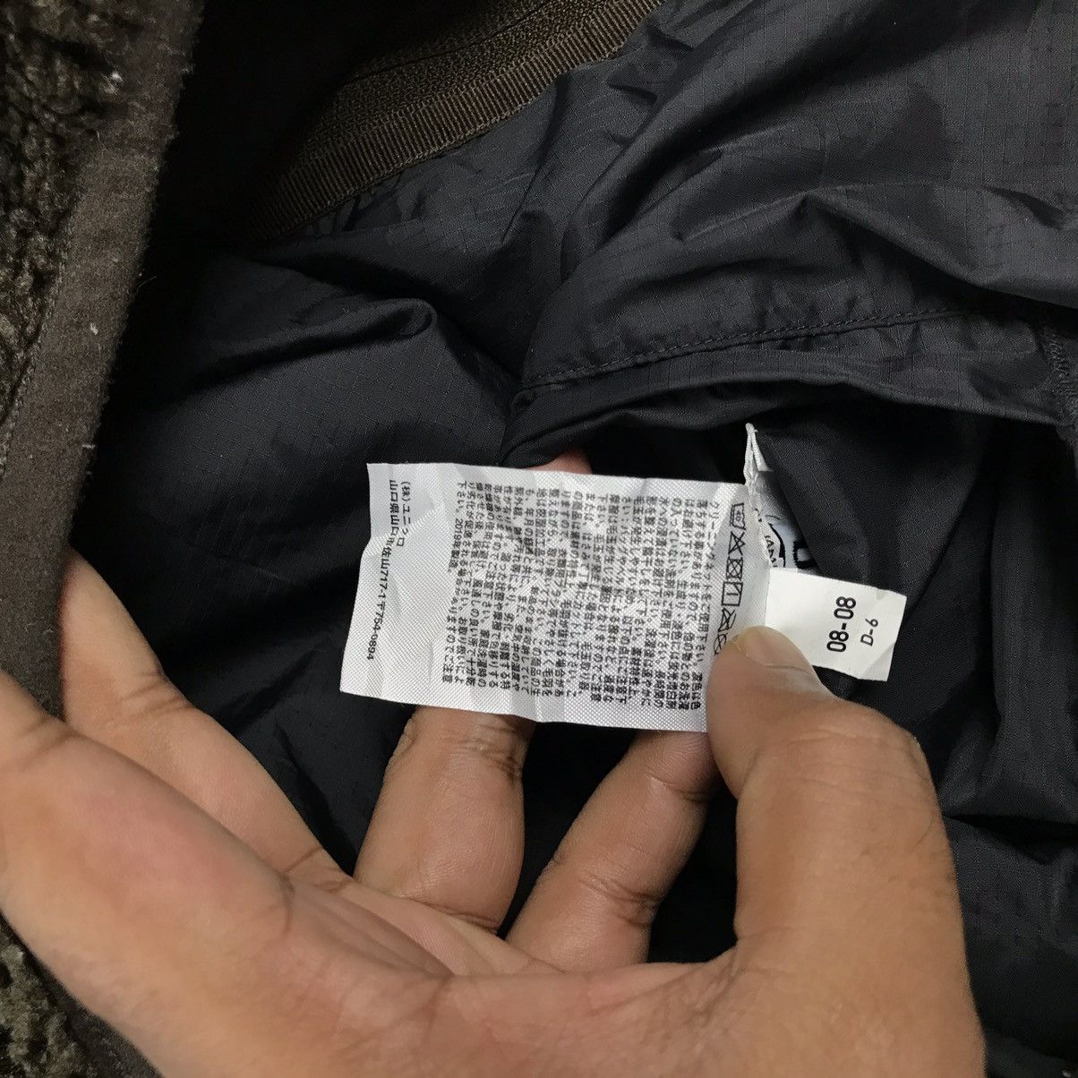 Designer × Japanese Brand × Uniqlo Vintage Uniqlo Single Pocket Sherpa Reversible Jacket Size US M / EU 48-50 / 2 - 11 Thumbnail