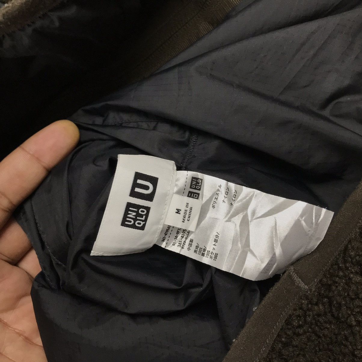 Designer × Japanese Brand × Uniqlo Vintage Uniqlo Single Pocket Sherpa Reversible Jacket Size US M / EU 48-50 / 2 - 9 Thumbnail