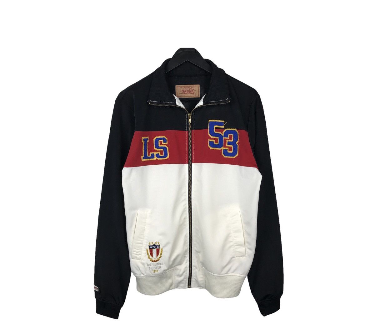Levi's Vintage 90s Levis San Francisco California Track top Jacket Size US M / EU 48-50 / 2 - 1 Thumbnail