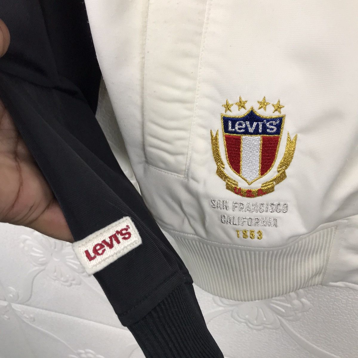 Levi's Vintage 90s Levis San Francisco California Track top Jacket Size US M / EU 48-50 / 2 - 4 Thumbnail
