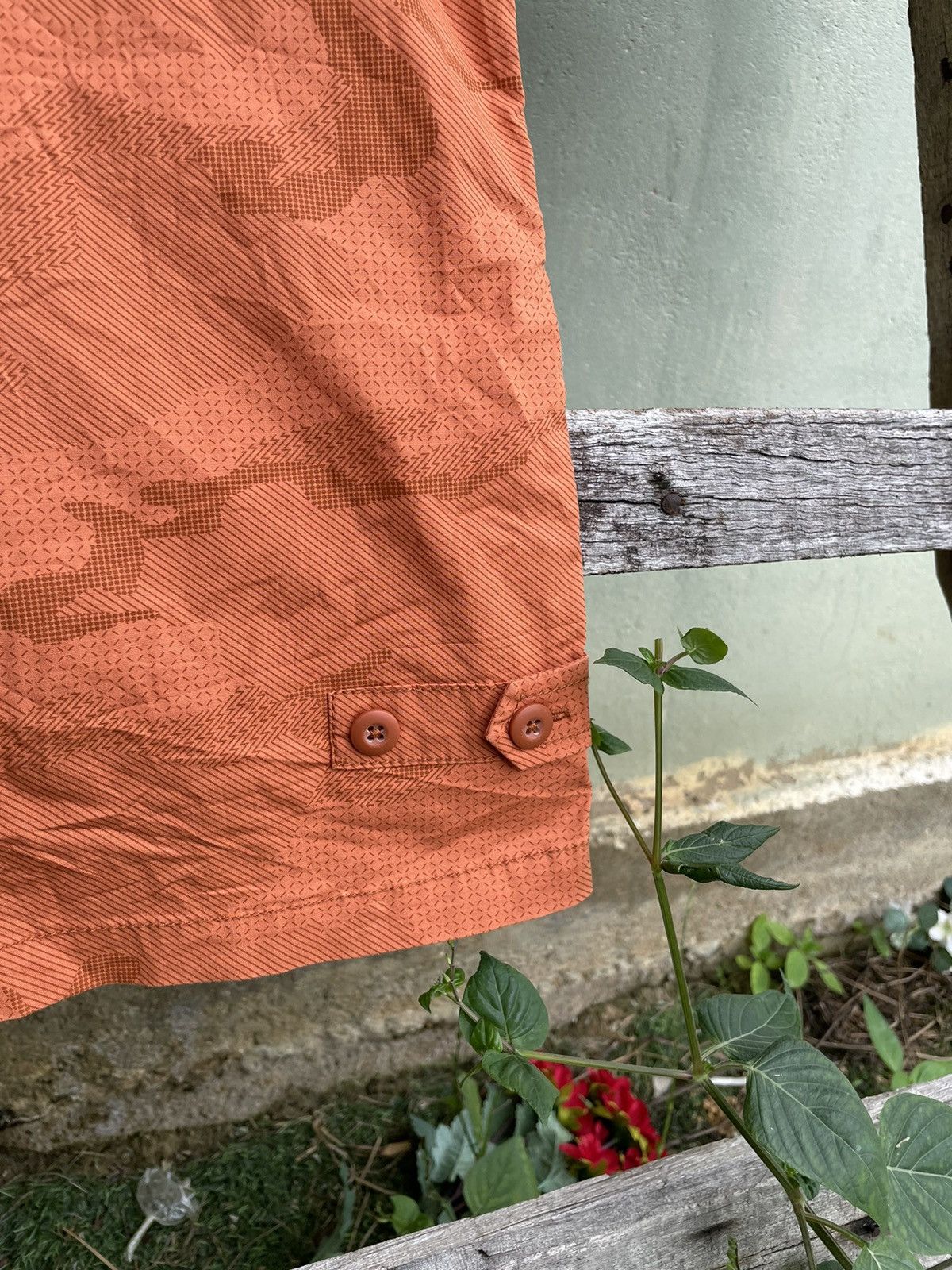 Avirex ⚡️Avirex Camouflage Orange Zipper Up Tee Size US XL / EU 56 / 4 - 14 Thumbnail