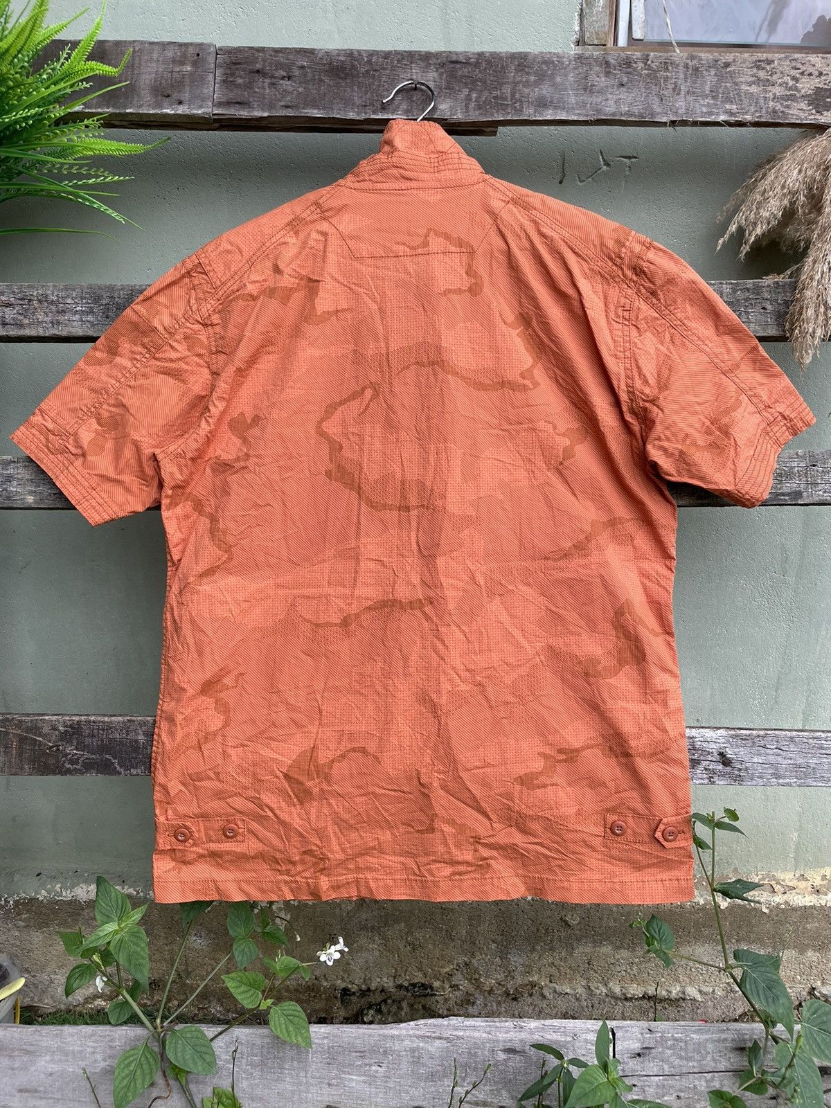 Avirex ⚡️Avirex Camouflage Orange Zipper Up Tee Size US XL / EU 56 / 4 - 12 Thumbnail