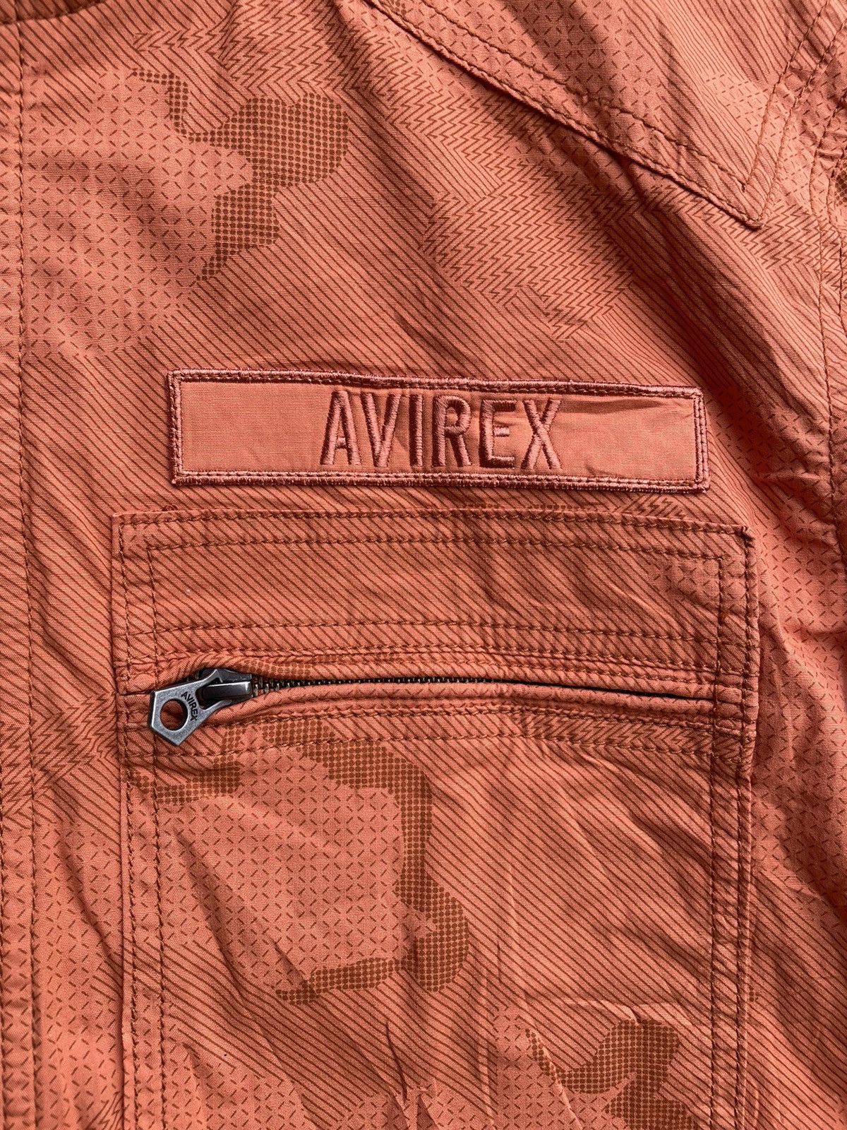 Avirex ⚡️Avirex Camouflage Orange Zipper Up Tee Size US XL / EU 56 / 4 - 2 Thumbnail
