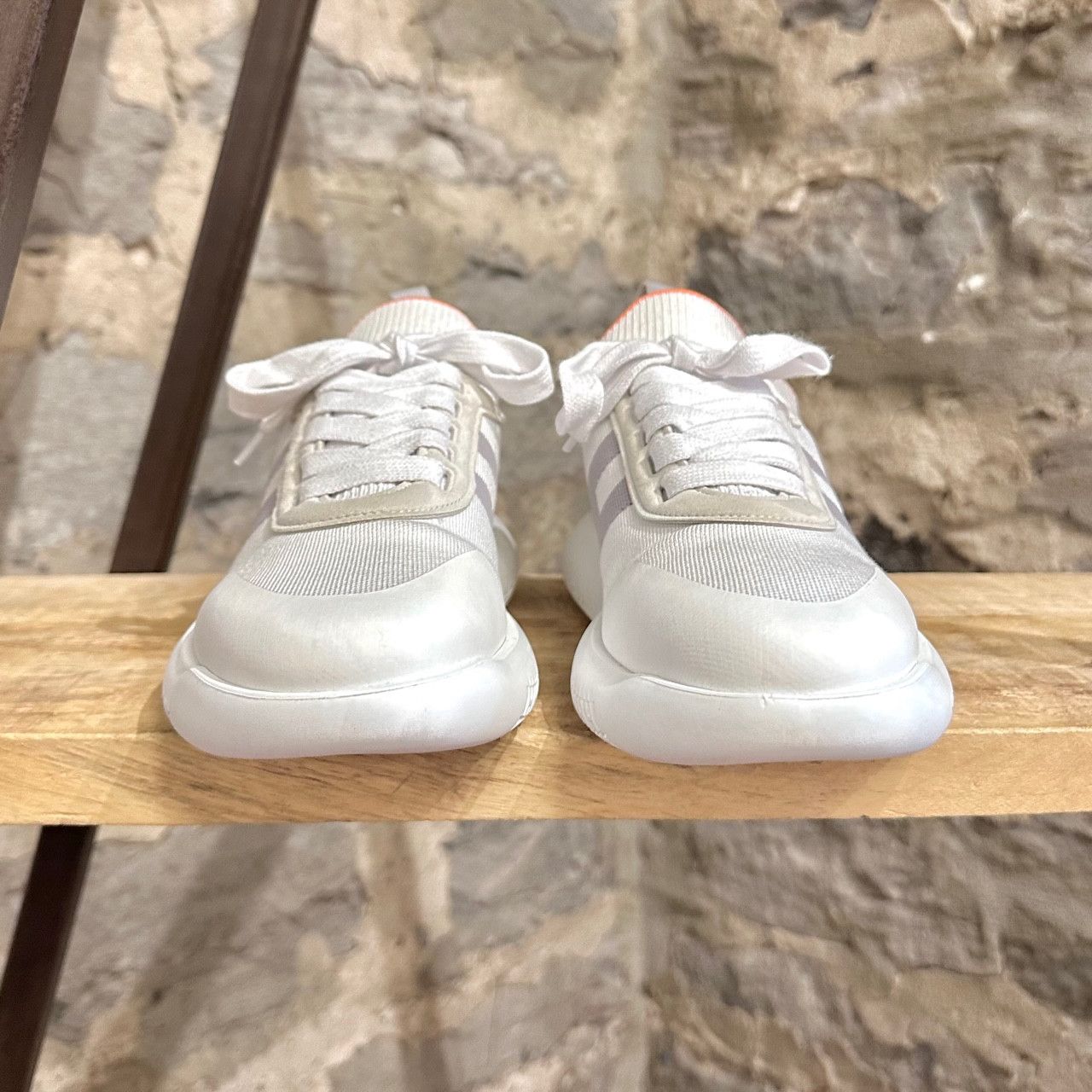 Hermes Hermès Crew White Socks Low-top Sneakers Size US 7.5 / EU 40-41 - 3 Thumbnail