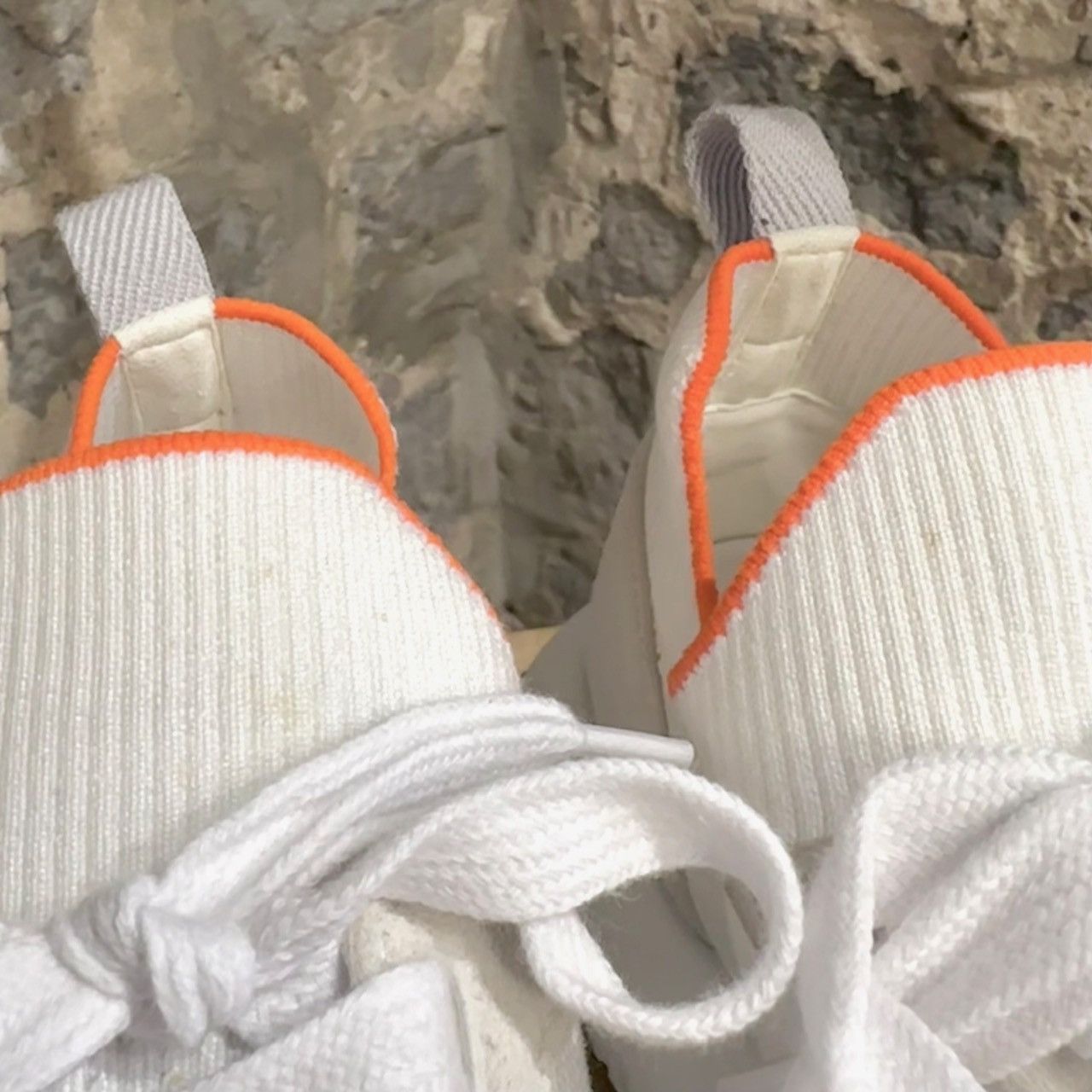 Hermes Hermès Crew White Socks Low-top Sneakers Size US 7.5 / EU 40-41 - 4 Thumbnail
