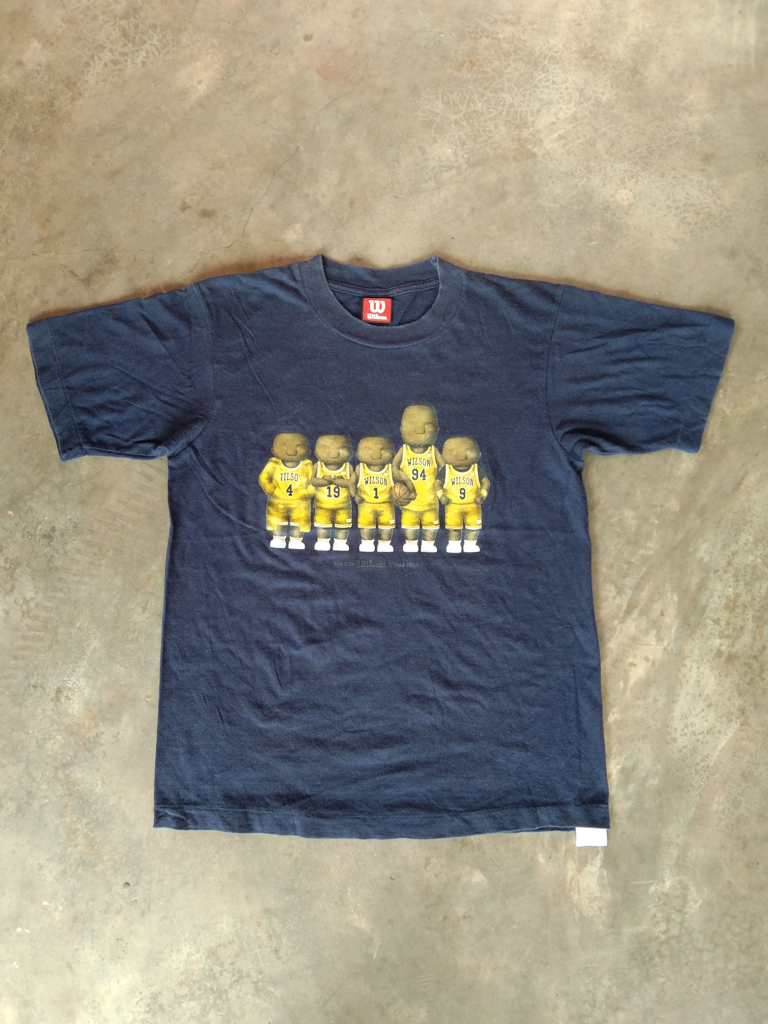 Cartoon Network × Vintage × Wilson 90s Single Stitch Vintage Wilson T Shirt Size US S / EU 44-46 / 1 - 1 Thumbnail