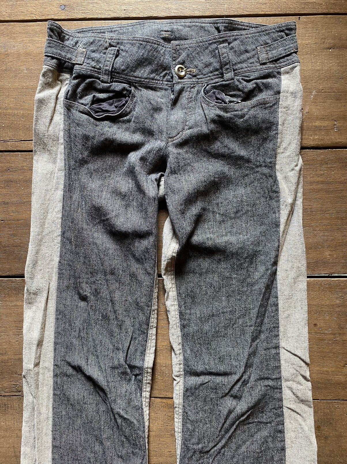 Designer × Japanese Brand BootCut Japan Brand Hybrid Flared Denim Size US 30 / EU 46 - 2 Thumbnail