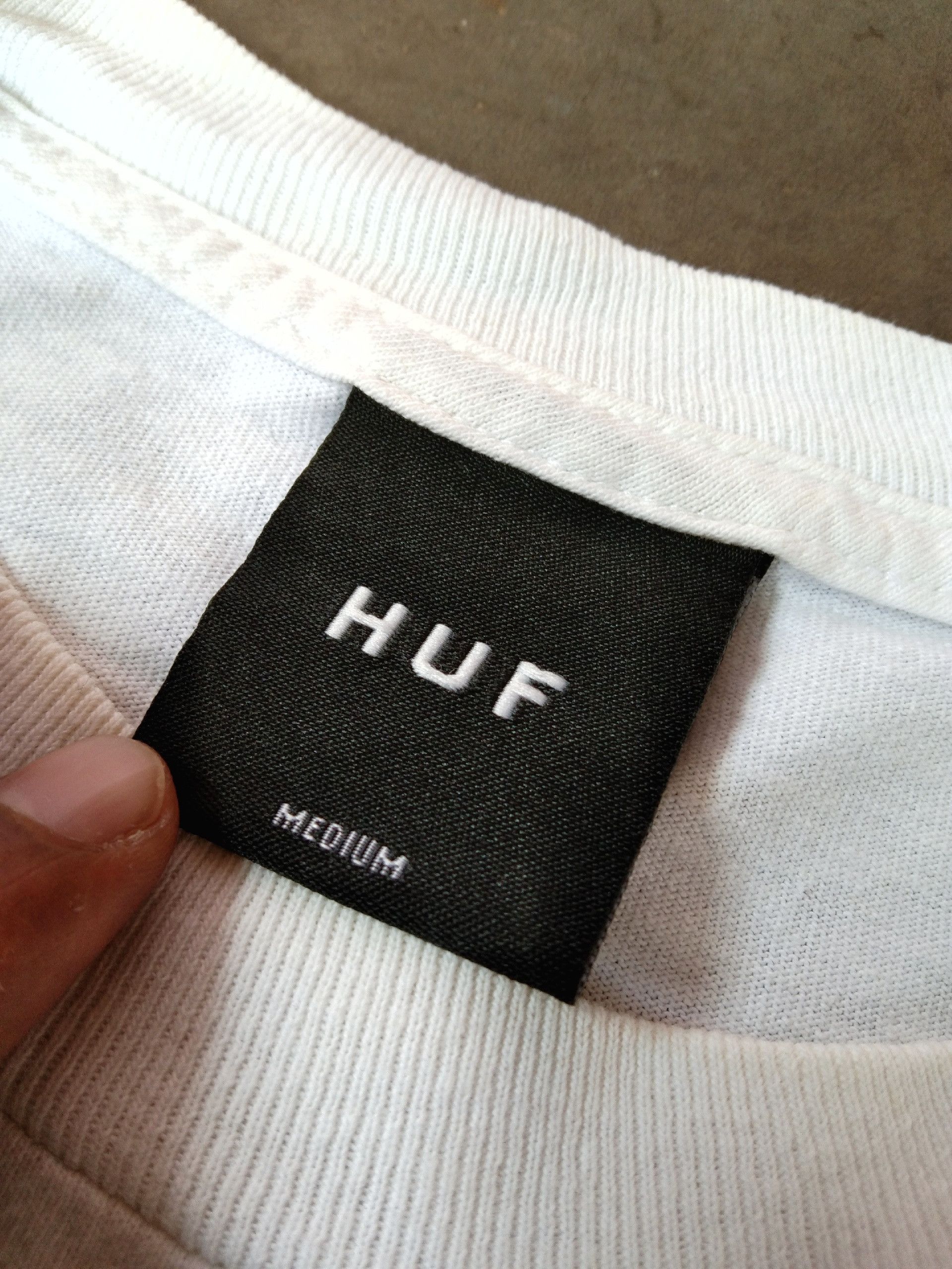Huf × Vintage Huf Pocket Tee Logo Very Rare Made In USA Size US M / EU 48-50 / 2 - 3 Thumbnail