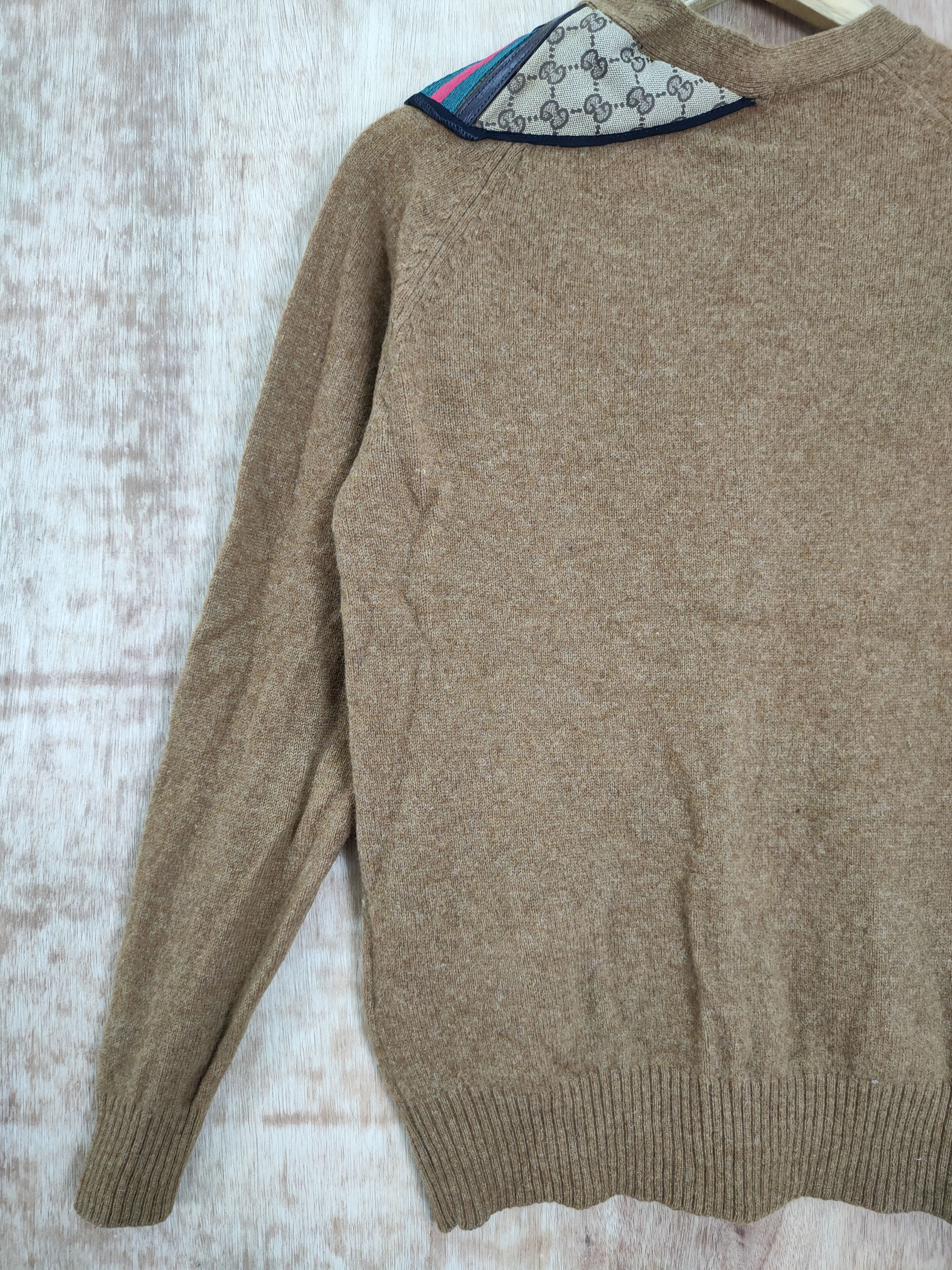 Aran Isles Knitwear × Vintage Lambswool Japan cardigan wool reworked custom knitwear #4131 Size S / US 4 / IT 40 - 7 Thumbnail