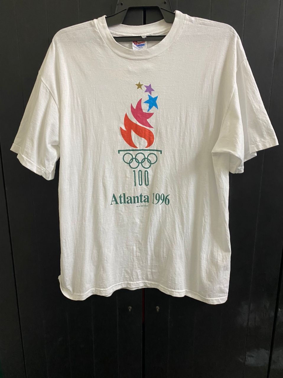VINTAGE 90’s OLYMPIC ATLANTA US 1996 copyright 1992 by Hanes