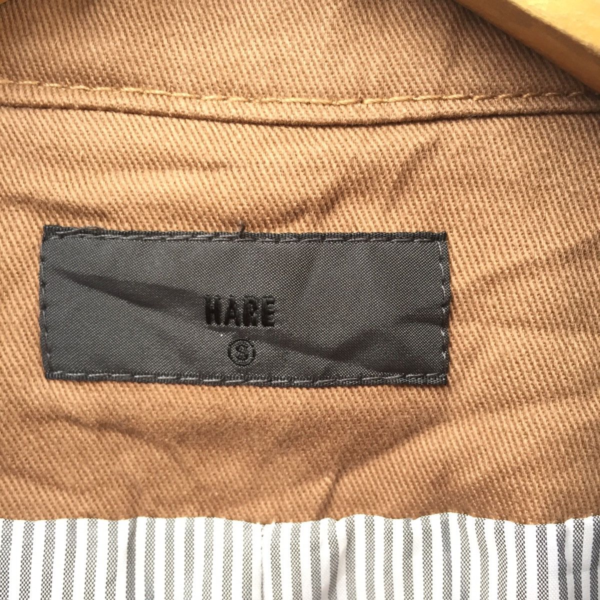 HARE Vintage 90s Hare Jacket | Stripes Design Multicolour Zipper Size US XS / EU 42 / 0 - 3 Thumbnail