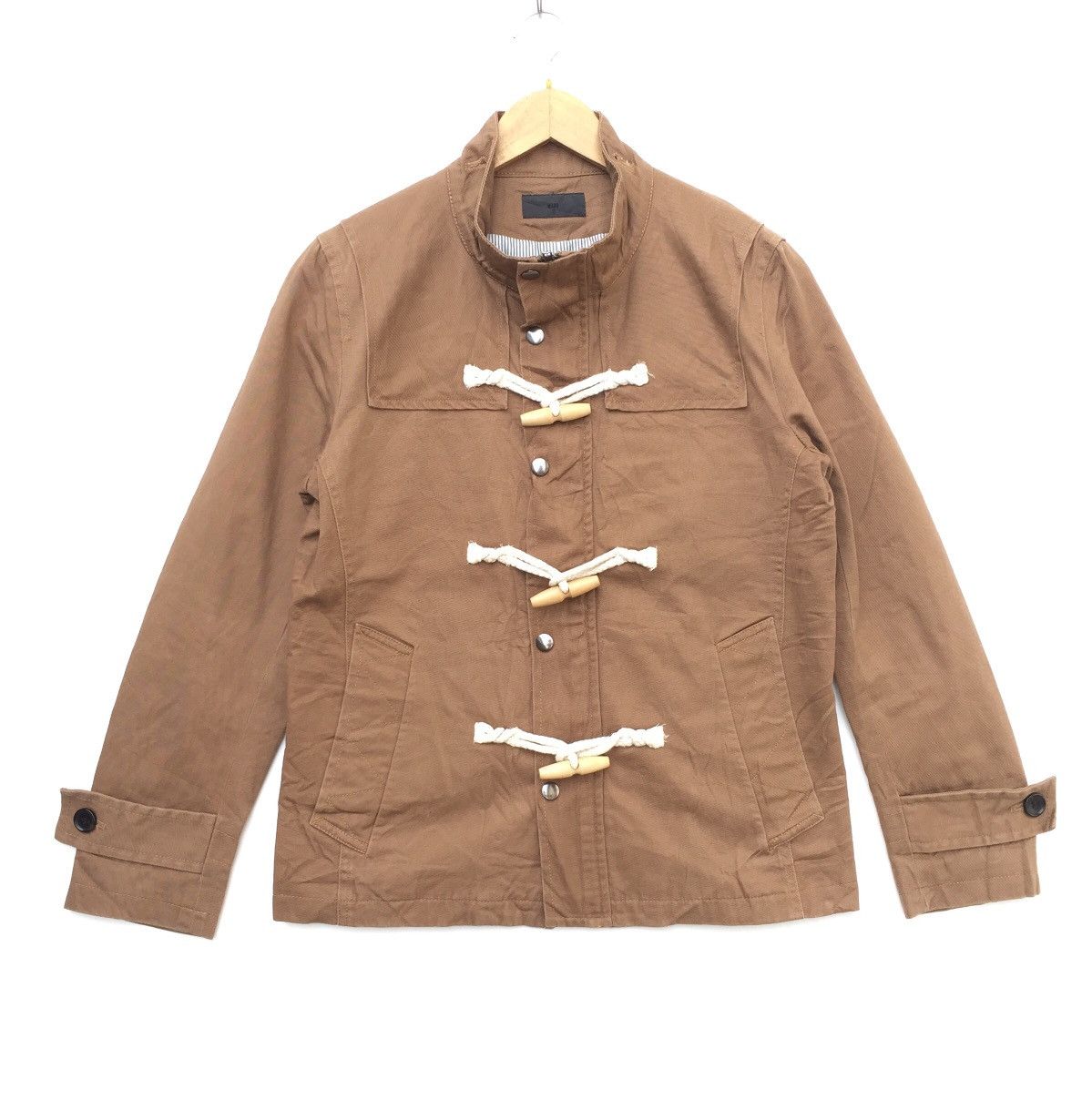 HARE Vintage 90s Hare Jacket | Stripes Design Multicolour Zipper Size US XS / EU 42 / 0 - 1 Thumbnail