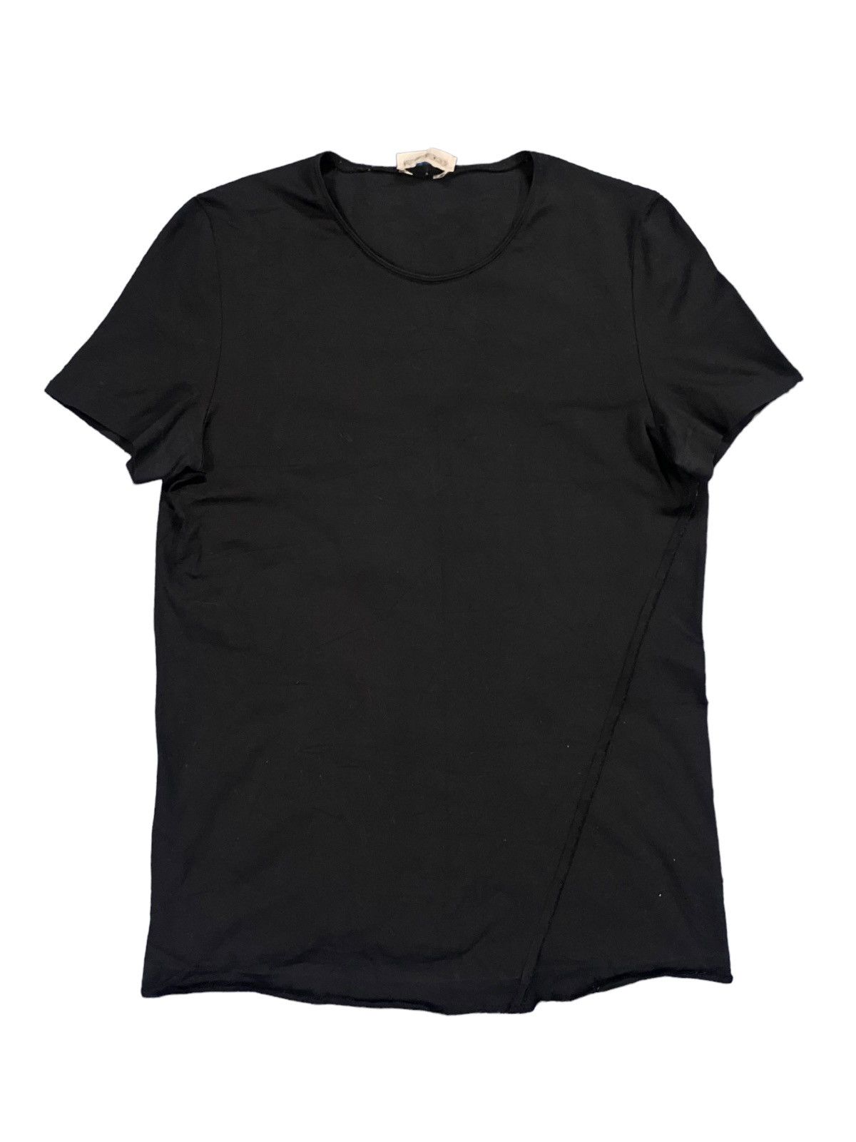 Jil Sander Vintage 90s Jil Sander Black Stratch Body Fit Top Size XS / US 0-2 / IT 36-38 - 4 Thumbnail