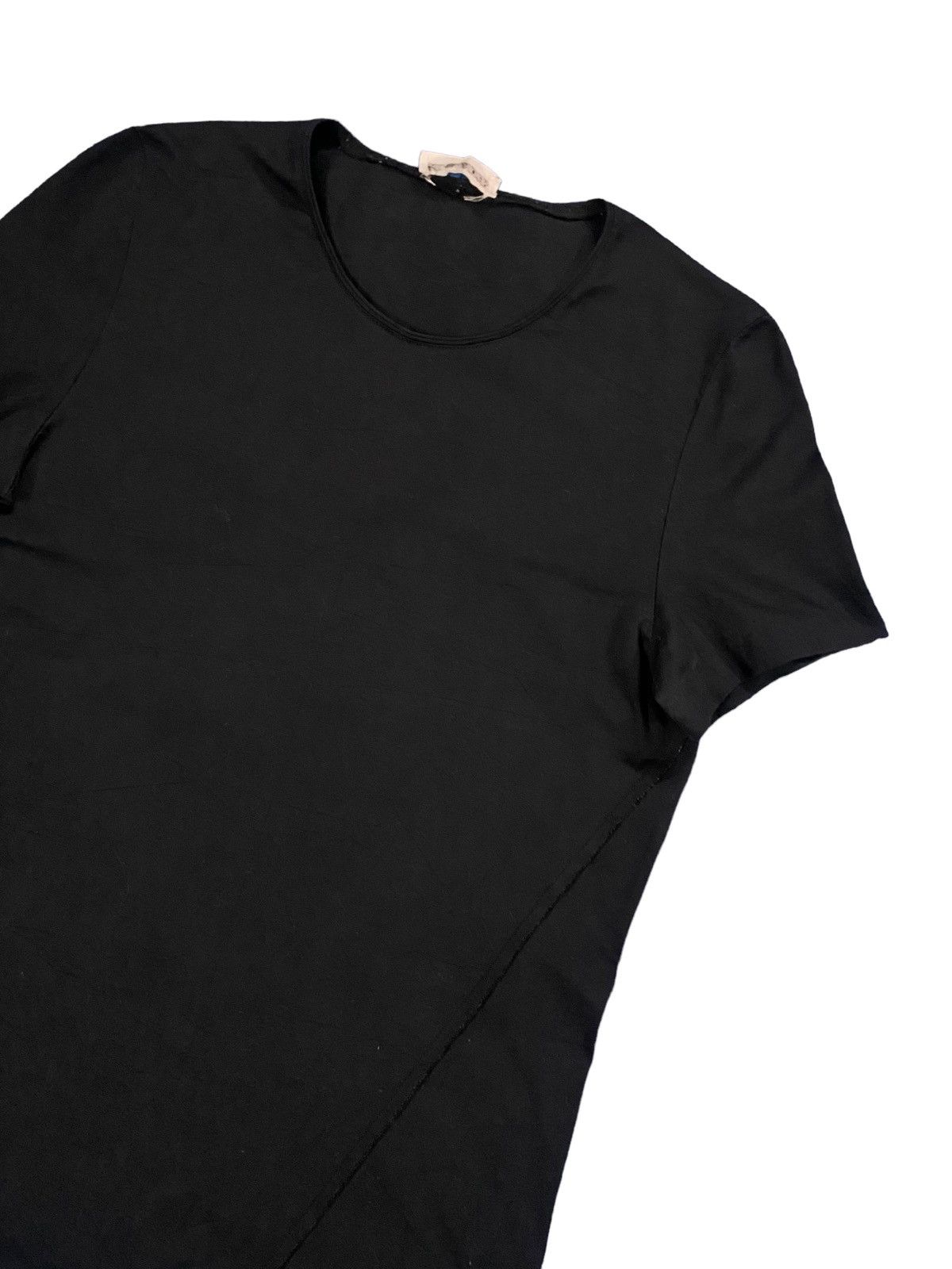 Jil Sander Vintage 90s Jil Sander Black Stratch Body Fit Top Size XS / US 0-2 / IT 36-38 - 2 Thumbnail