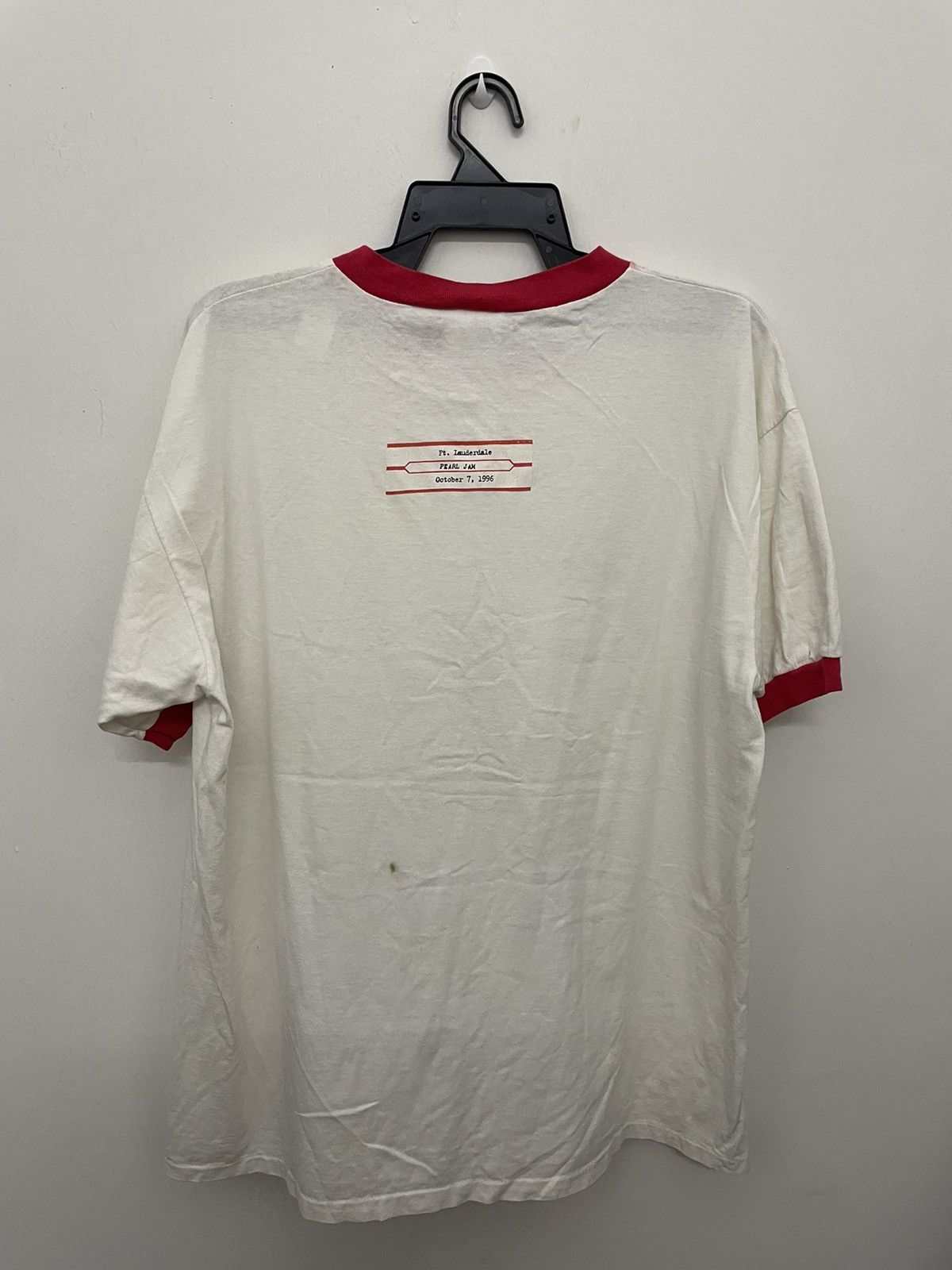 Band Tees × Vintage Vintage Pearl Jam Ames Bros Tee Shirt Size US XL / EU 56 / 4 - 6 Thumbnail