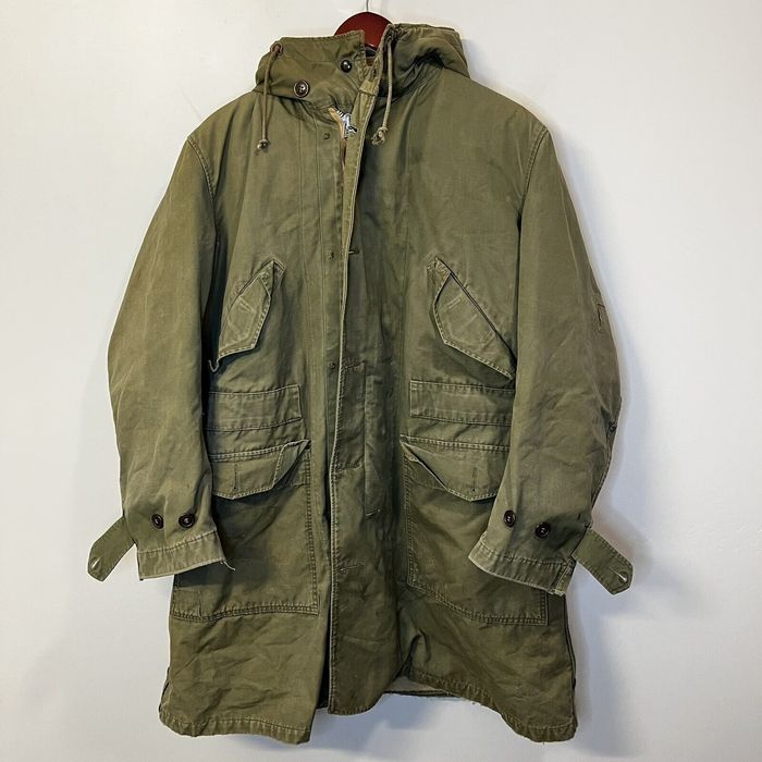 Vintage US Military M-1951 Fishtail Parka Medium Hood With Liner | Grailed