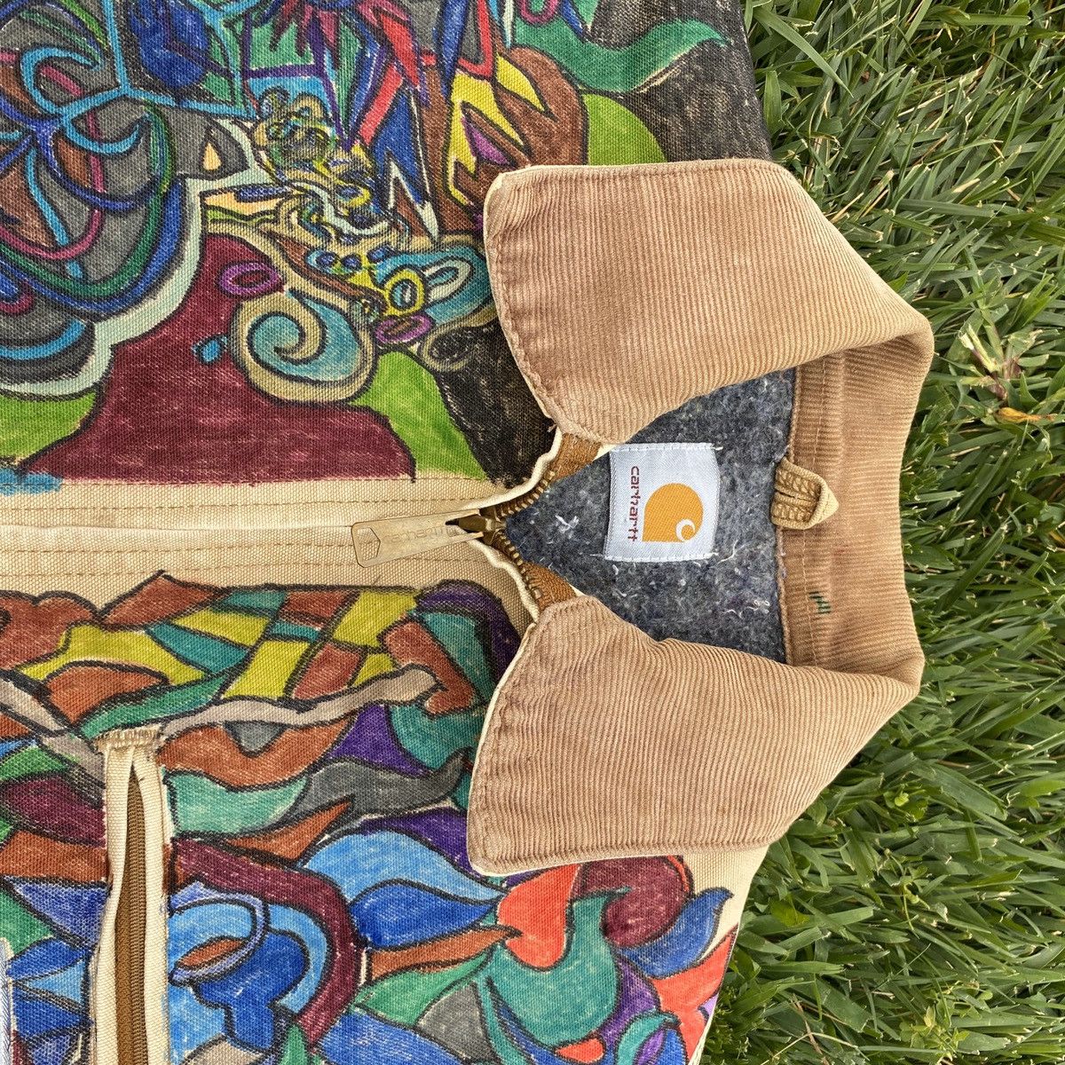 Carhartt VINTAGE CARHARTT CUSTOM ALL OVER PAINTED ART 90s USA TRAVIS Size US M / EU 48-50 / 2 - 4 Thumbnail