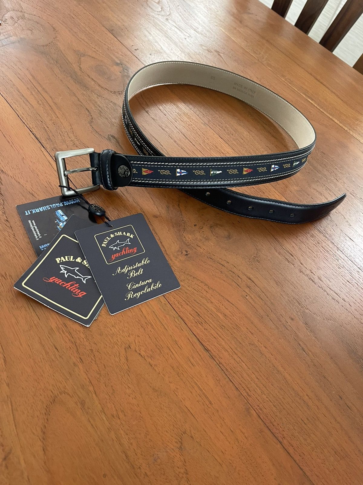 paul and shark yachting belt