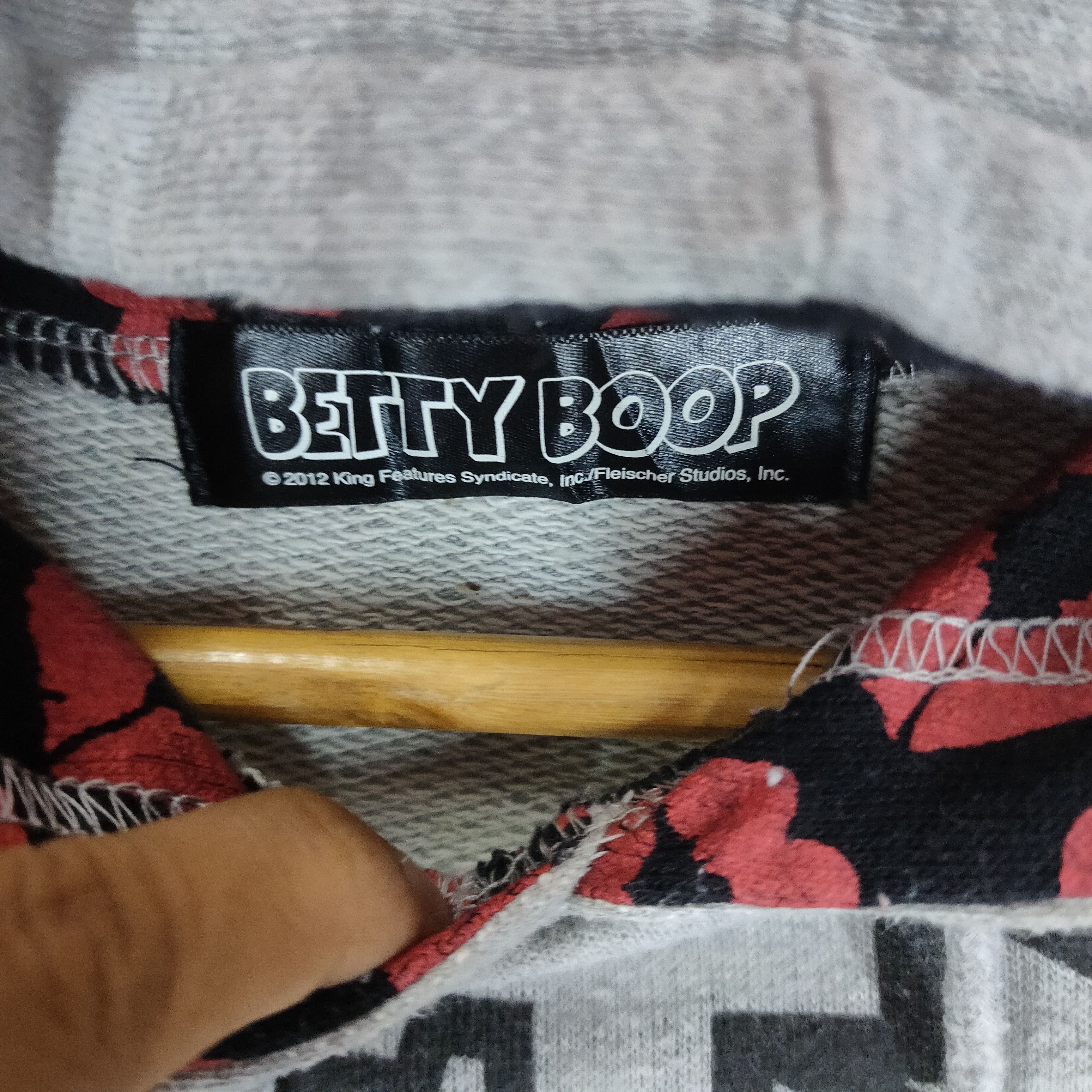 Cartoon Network BETTY BOOP Bog Printed Cartoon Printed Lips Hoodie Size US M / EU 48-50 / 2 - 6 Thumbnail