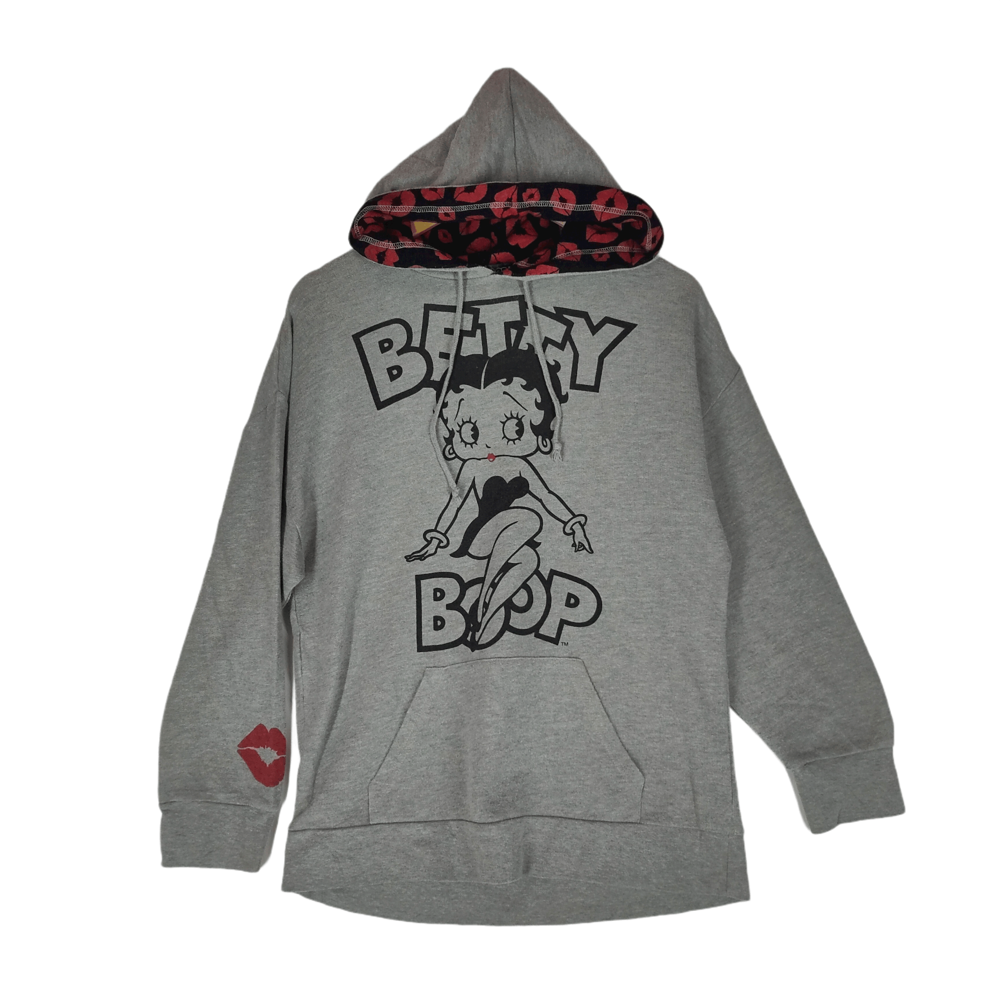 Cartoon Network BETTY BOOP Bog Printed Cartoon Printed Lips Hoodie Size US M / EU 48-50 / 2 - 1 Thumbnail