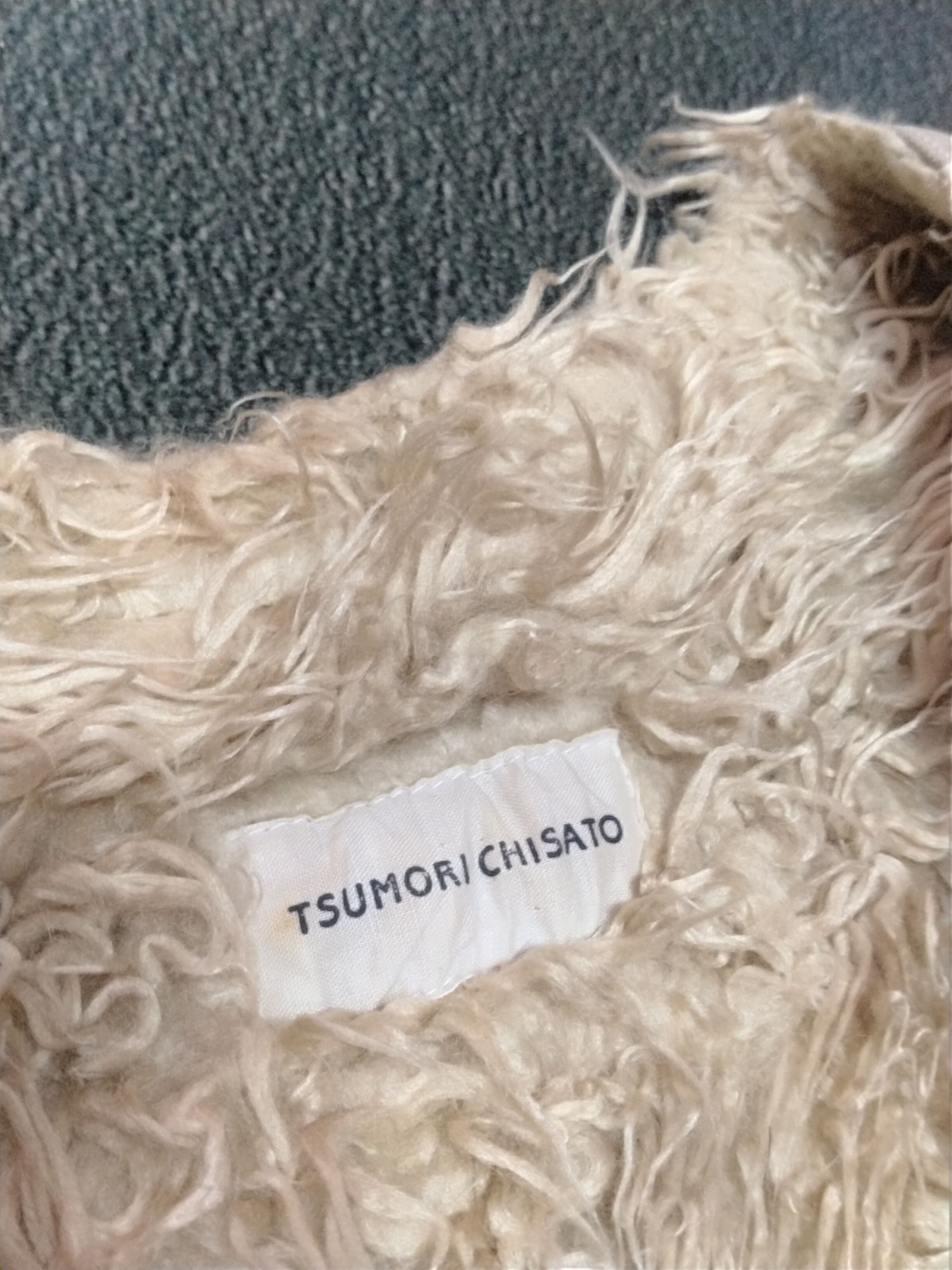 Issey Miyake TSUMORI CHISOTA REMOVEABLE SHERPA SNAP BUTTON JACKET Size S / US 4 / IT 40 - 13 Thumbnail