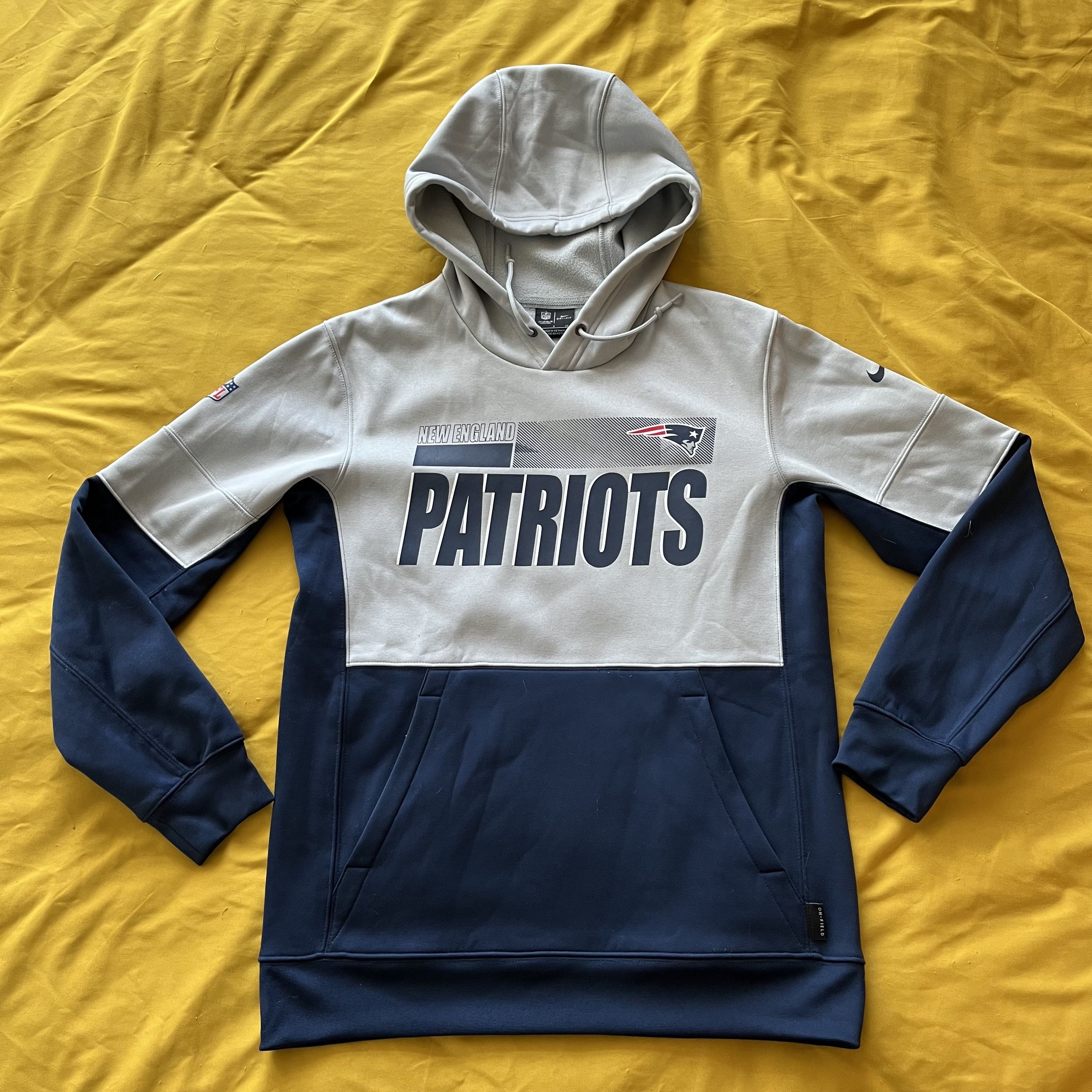 Nike New England Patriots Football Dri-Fit Hoodie Sweatshirt Size US S / EU 44-46 / 1 - 1 Thumbnail