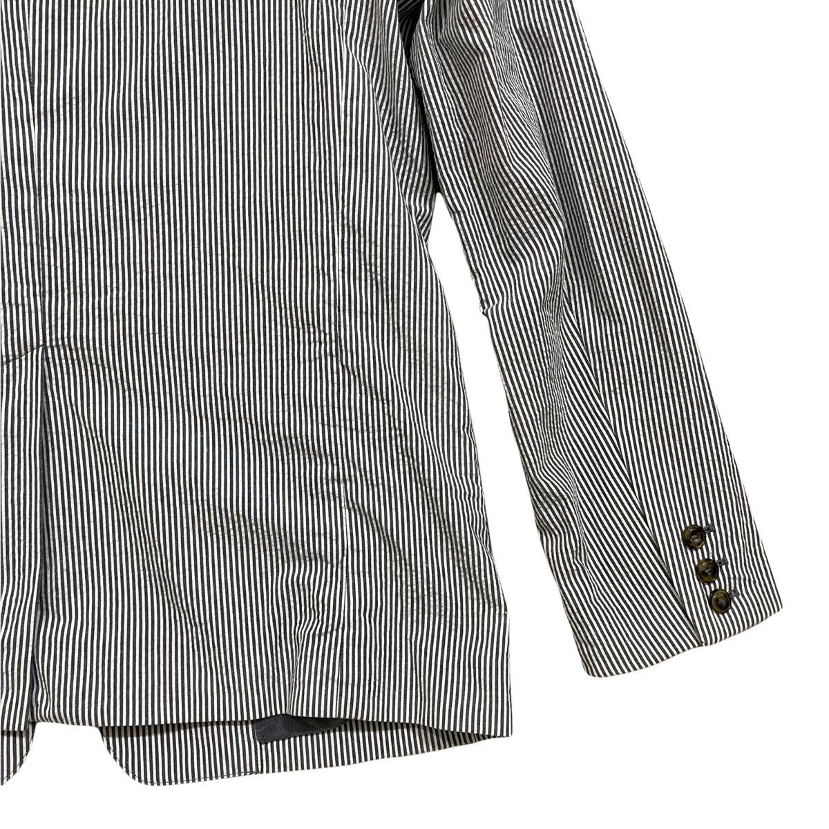 A.P.C. × Vintage Vintage!! A.P.C Made in Poland Stripe Light Jacket Size US S / EU 44-46 / 1 - 10 Thumbnail