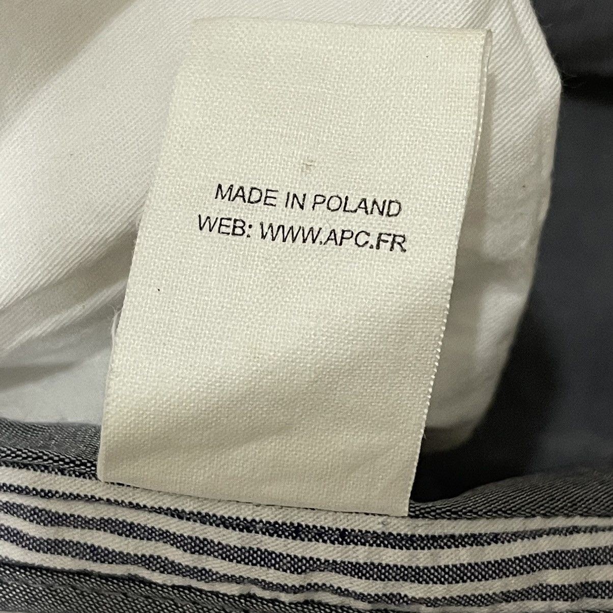 A.P.C. × Vintage Vintage!! A.P.C Made in Poland Stripe Light Jacket Size US S / EU 44-46 / 1 - 14 Thumbnail