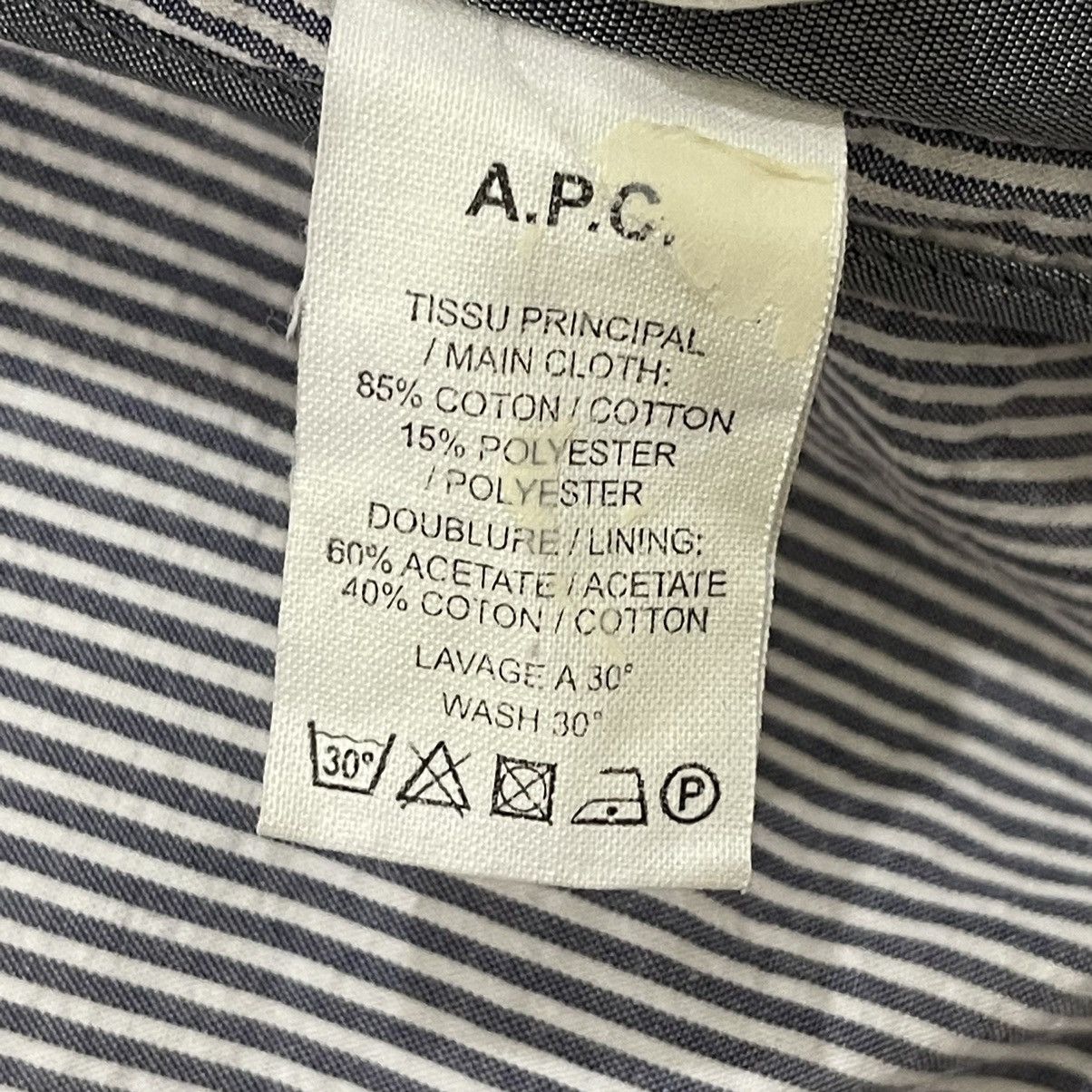 A.P.C. × Vintage Vintage!! A.P.C Made in Poland Stripe Light Jacket Size US S / EU 44-46 / 1 - 13 Thumbnail