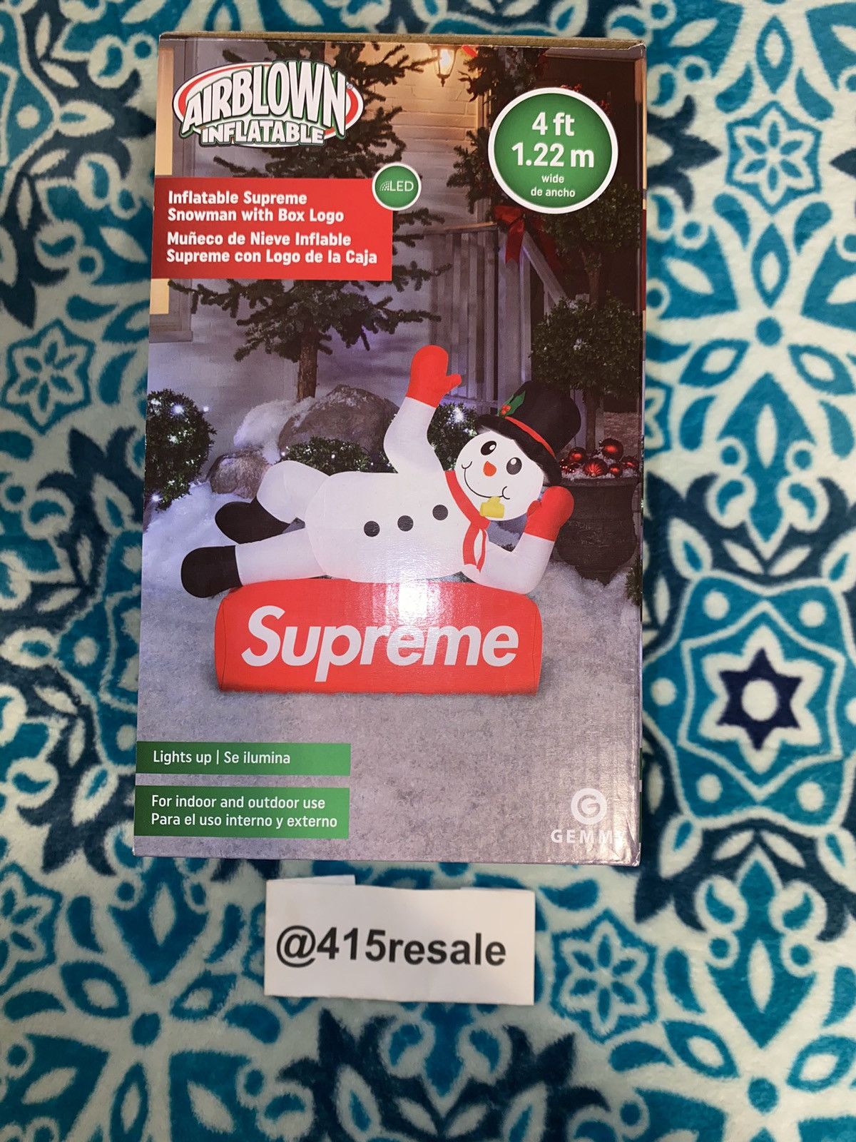 Supreme Supreme Large Inflatable Snowman Size ONE SIZE - 6 Thumbnail