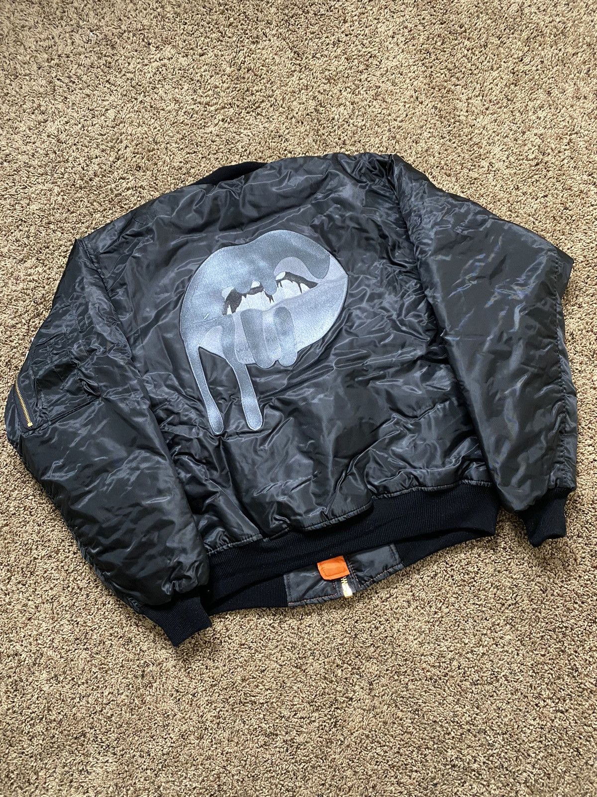 Streetwear 👄Kylie Jenner👄 Lips Bomber Jacket Size Large | Grailed