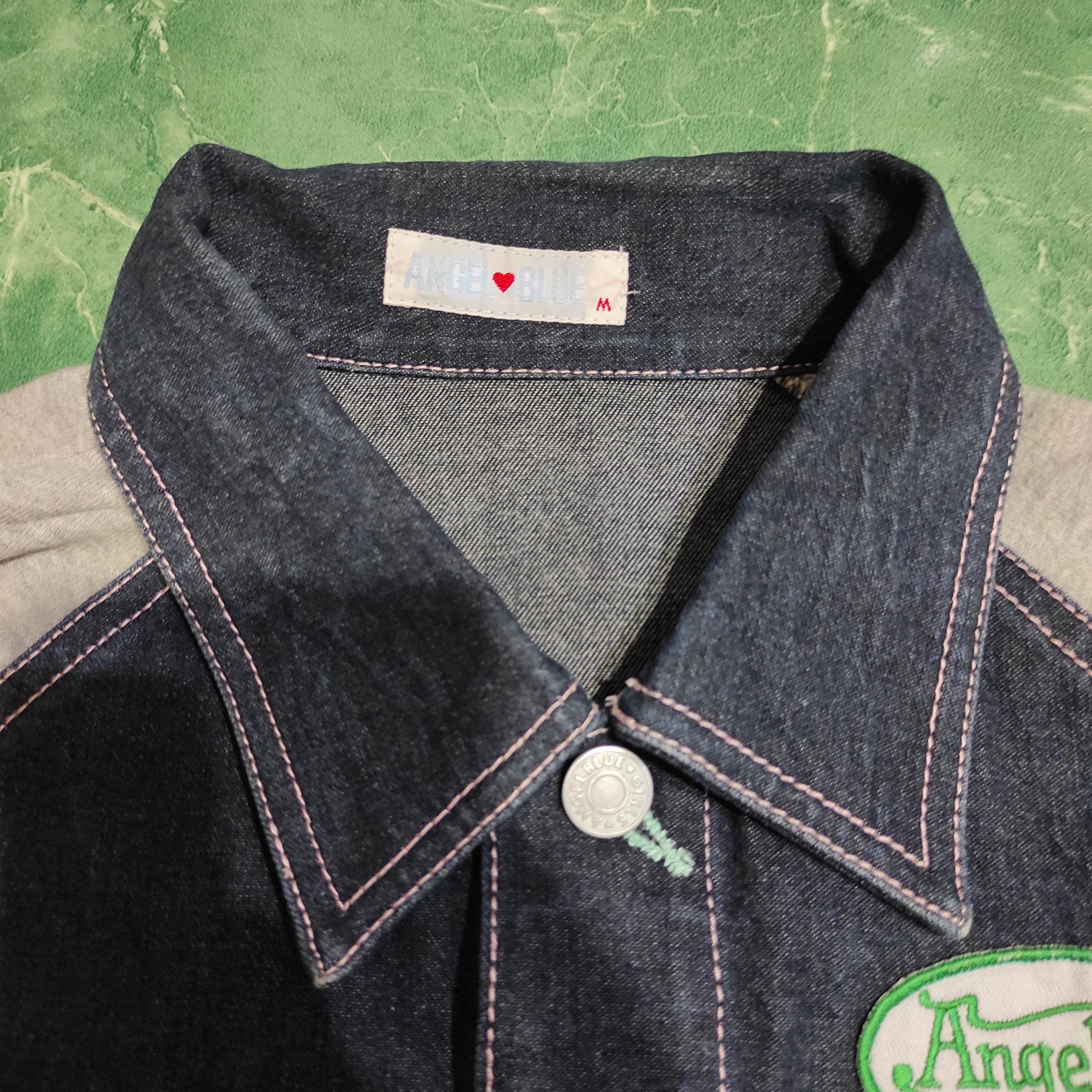 Beauty Beast Angel Blue - Hybrid Sleeve Denim Jacket Size US XS / EU 42 / 0 - 7 Thumbnail