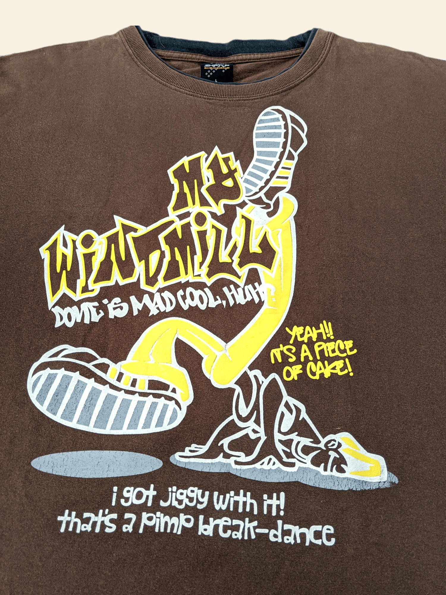 Rap Tees × Vintage Vintage 90s Y2K Hip hop MC Breakdance T shirt Size US L / EU 52-54 / 3 - 3 Thumbnail