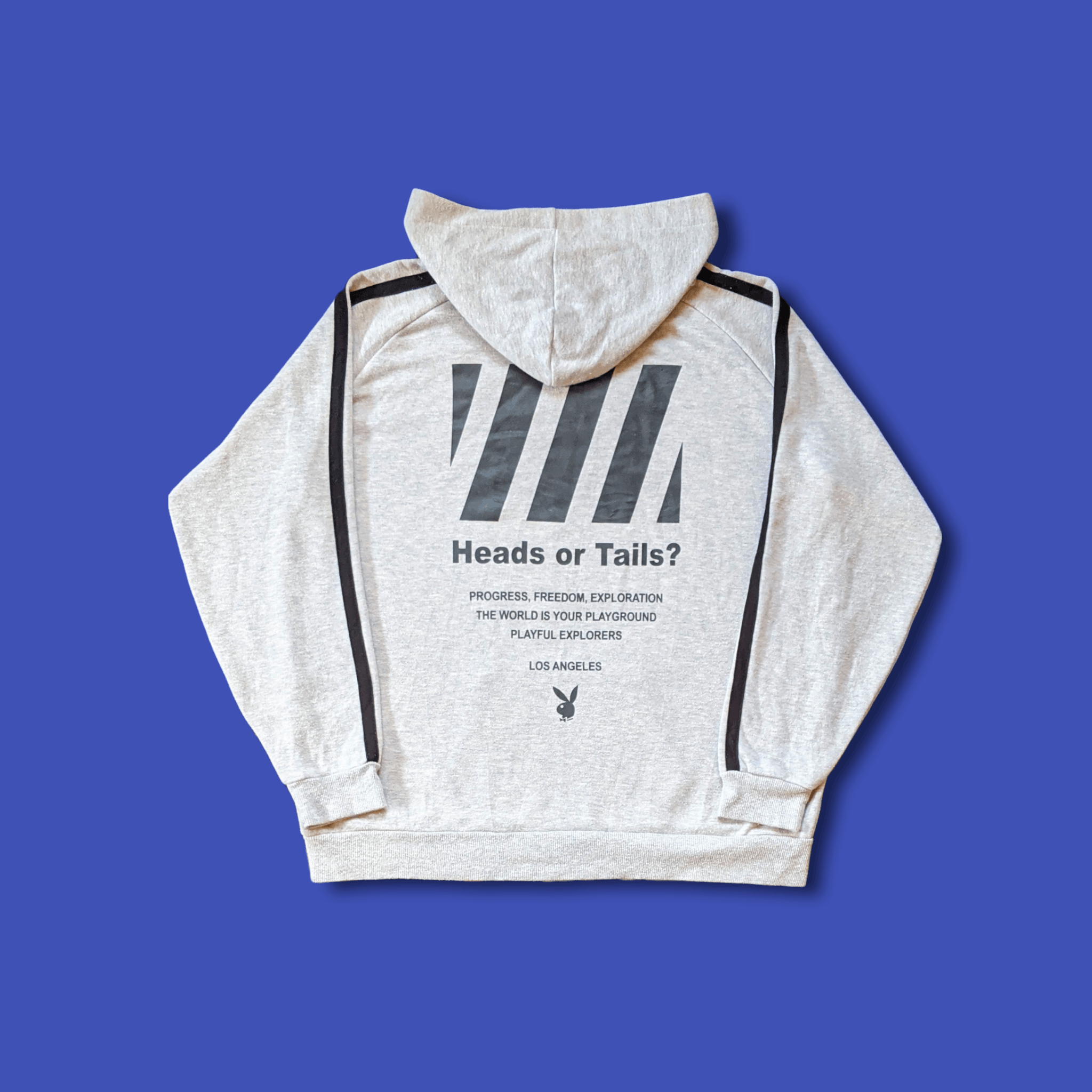 Playboy × Vintage Playboy Bunny Big Logo Spellout Hoodie Size US M / EU 48-50 / 2 - 2 Thumbnail