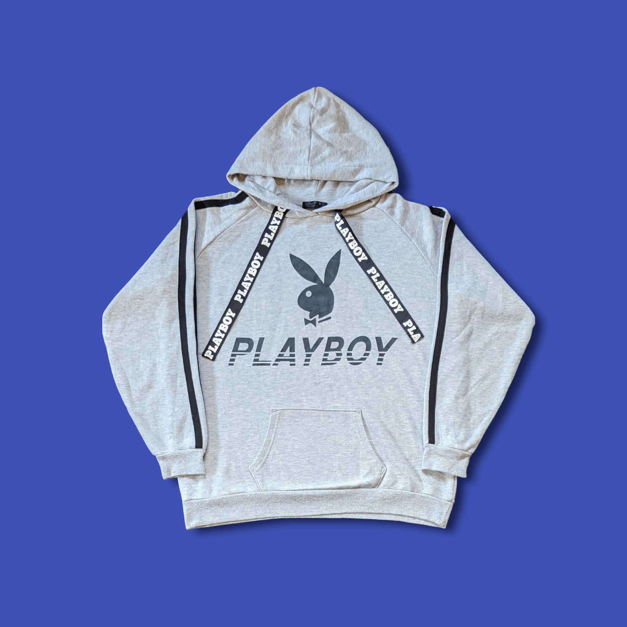 Playboy × Vintage Playboy Bunny Big Logo Spellout Hoodie Size US M / EU 48-50 / 2 - 1 Thumbnail