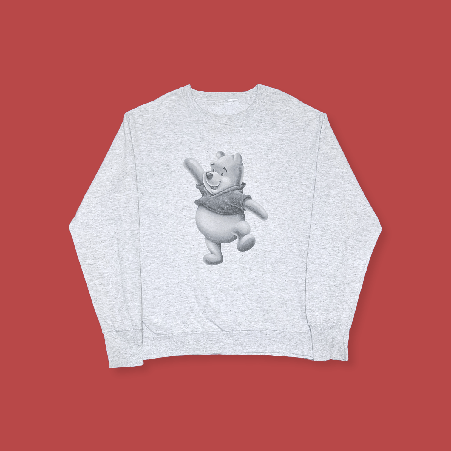 Disney × Vintage Vintage 80s/90s Disney Winnie The Pooh Sweatshirt Size US M / EU 48-50 / 2 - 1 Thumbnail