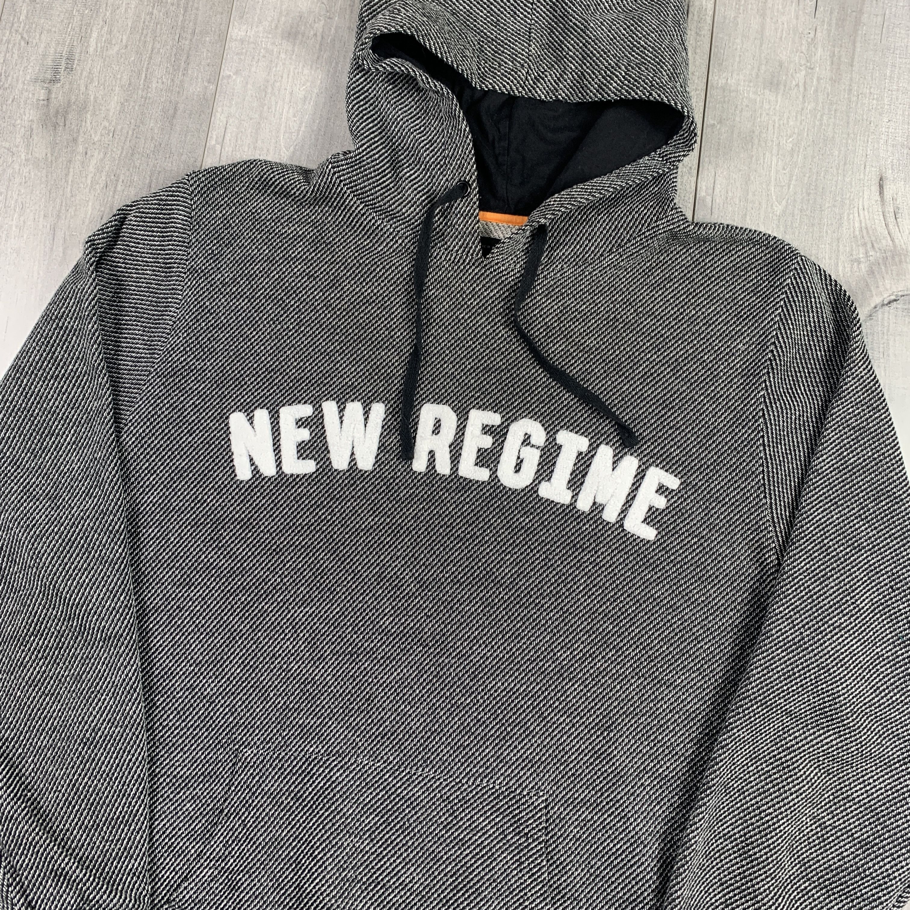 Atelier New Regime Spell Out Hoodie Embroidered Luxury Brand Sweatshirts Hoodies