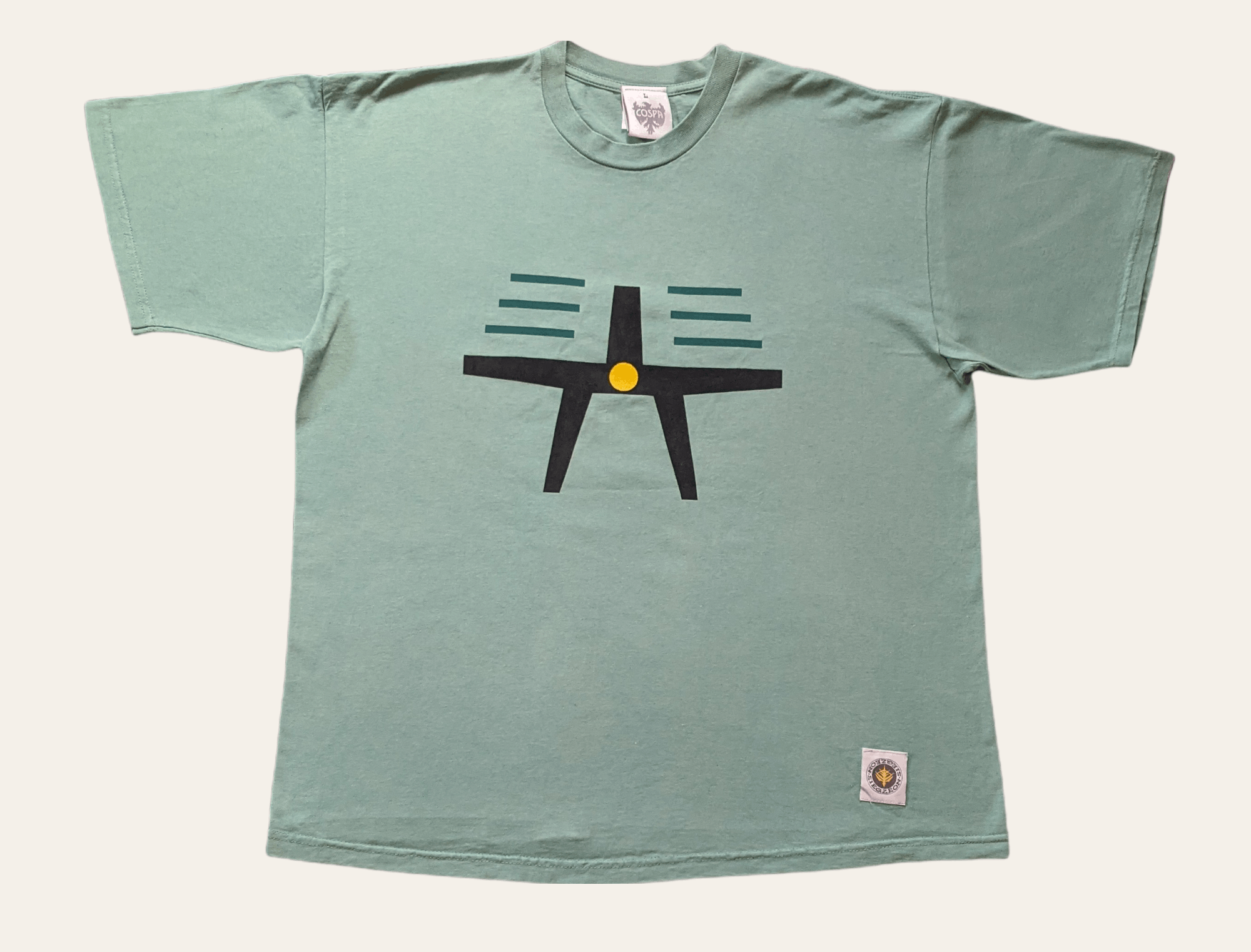 Anime × Japanese Brand × Vintage Vintage 90s Cospa Gundam Zeon Anime T shirt Size US L / EU 52-54 / 3 - 2 Thumbnail