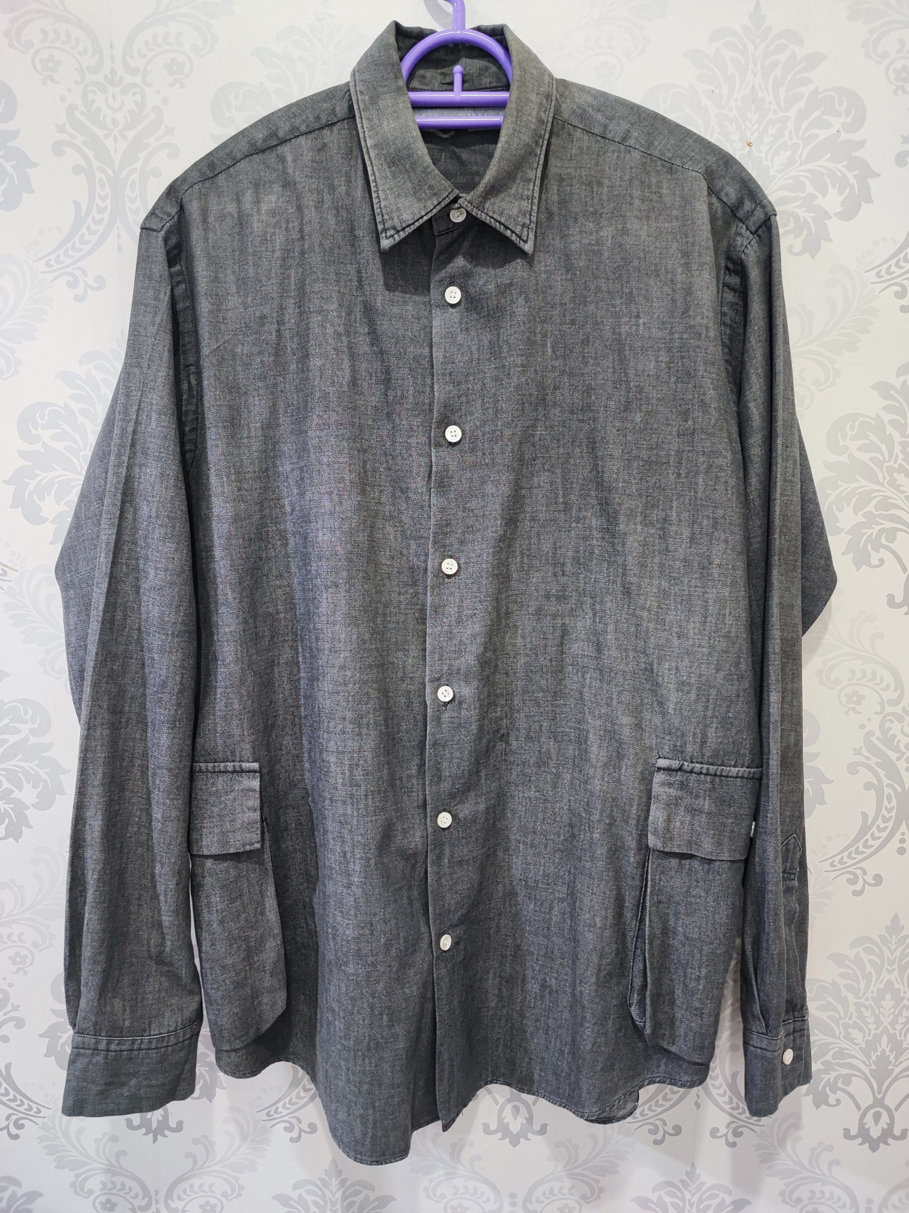 Needles Rare! Nepenthes Button up Shirt design by Todd Killian Size US S / EU 44-46 / 1 - 1 Thumbnail