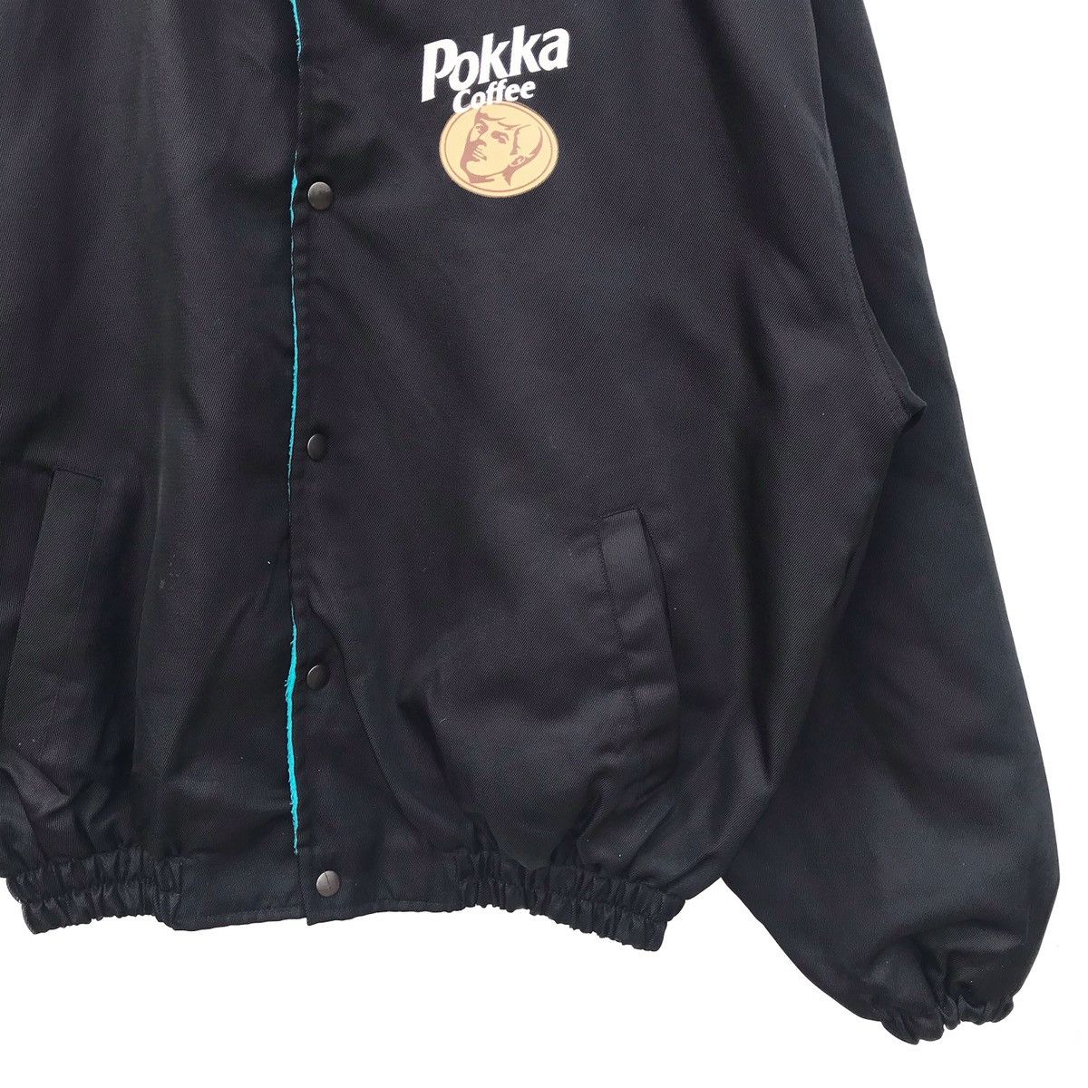 Japanese Brand Vintage Pokka Coffer Zipper Bomber Jacket Size US L / EU 52-54 / 3 - 4 Thumbnail